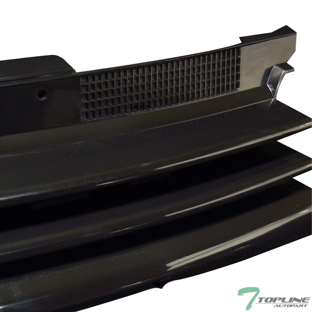 1999-2006 VW Golf GTI R32 MK4 Glossy Black Front Bumper Grill Replacement - Perfect Fit for MK4 Volkswagen Models, Enhances Vehicle Appearance & Aerodynamics