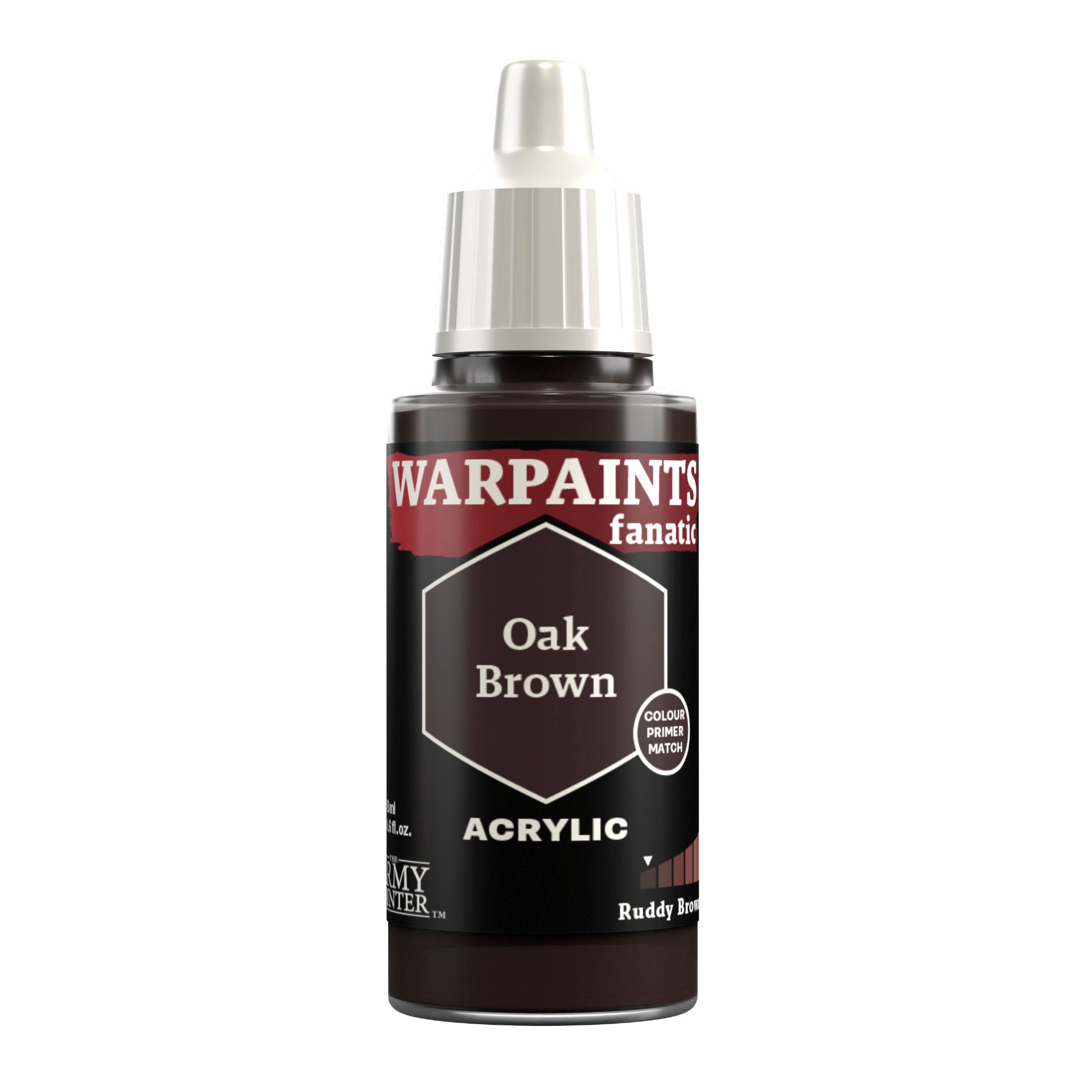 Warpaints Fanatic: Oak Brown - Professional Waterproof Face Paint for Cosplay & Halloween - Perfect for Costume Parties & Theatrical Makeup