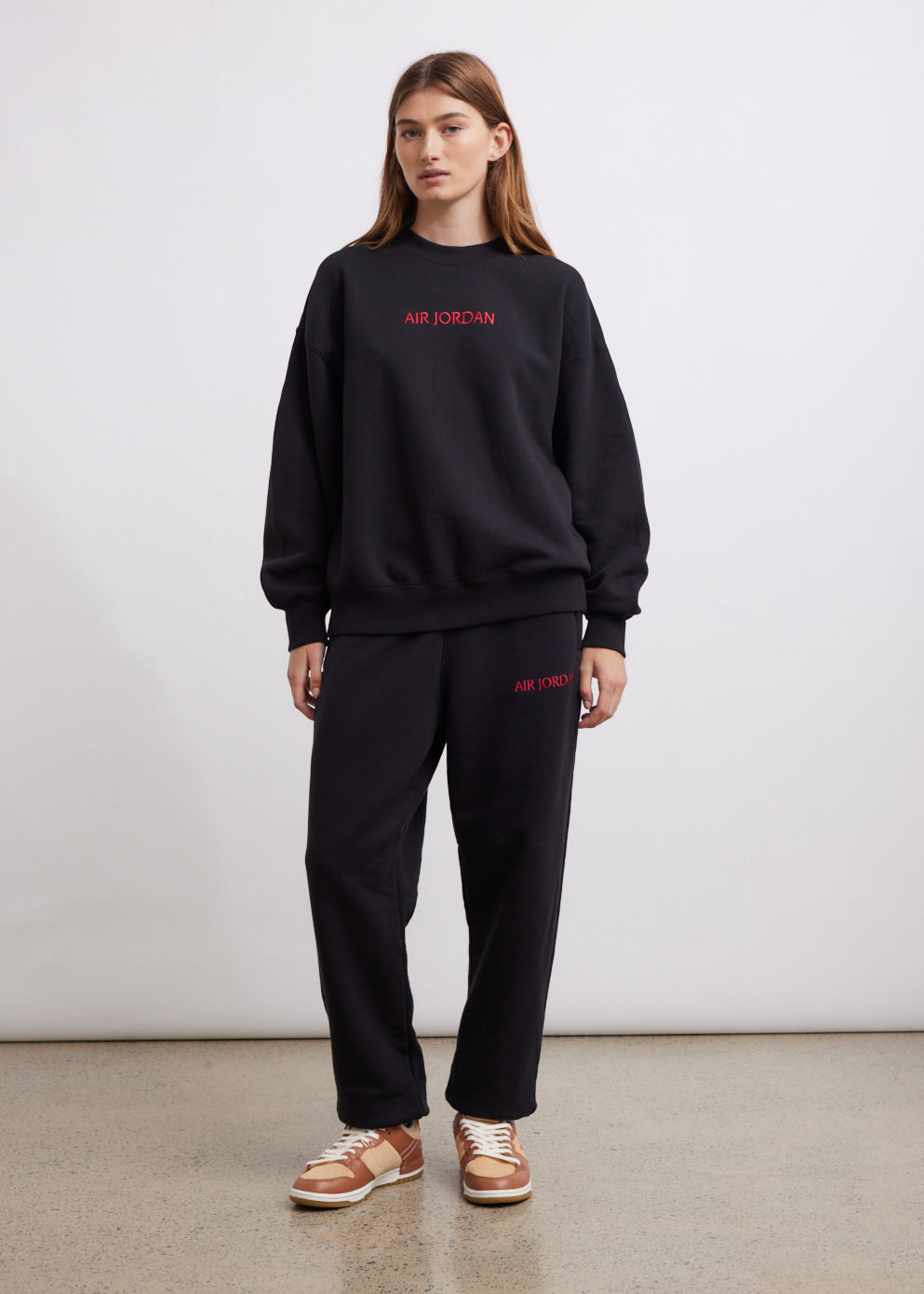 Air Jordan Fleece Crewneck Sweatshirt for Men - Comfortable & Stylish Pullover for Casual Wear, Gym, and Street Fashion