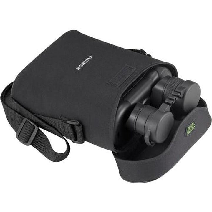 Fujinon Techno Stabi TSX 1440 14x40 Image Stabilized Binoculars - High Power Zoom for Bird Watching, Hunting & Travel (Black/Yellow/Navy Blue) | Waterproof & Fogproof Outdoor Optics
