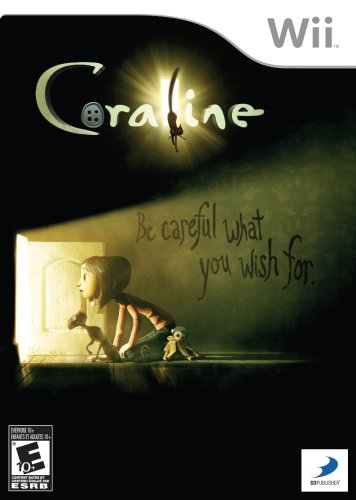 Coraline Video Game for Nintendo Wii - Adventure Game for Kids & Families - Perfect for Movie Fans & Fantasy Lovers