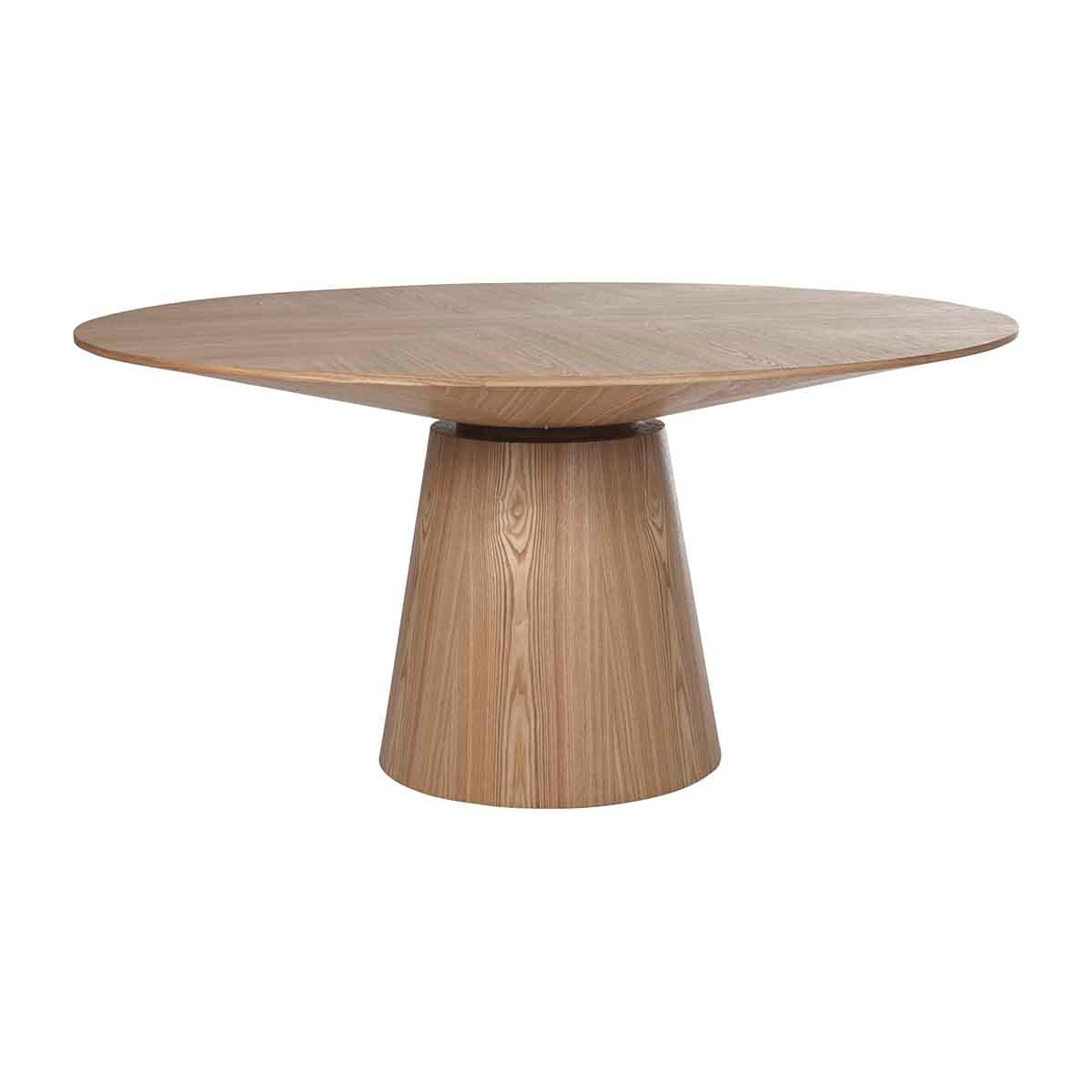 Classic Round Dining Table 47 Inch - Perfect for Small Spaces, Kitchen, Breakfast Nook & Cozy Family Meals