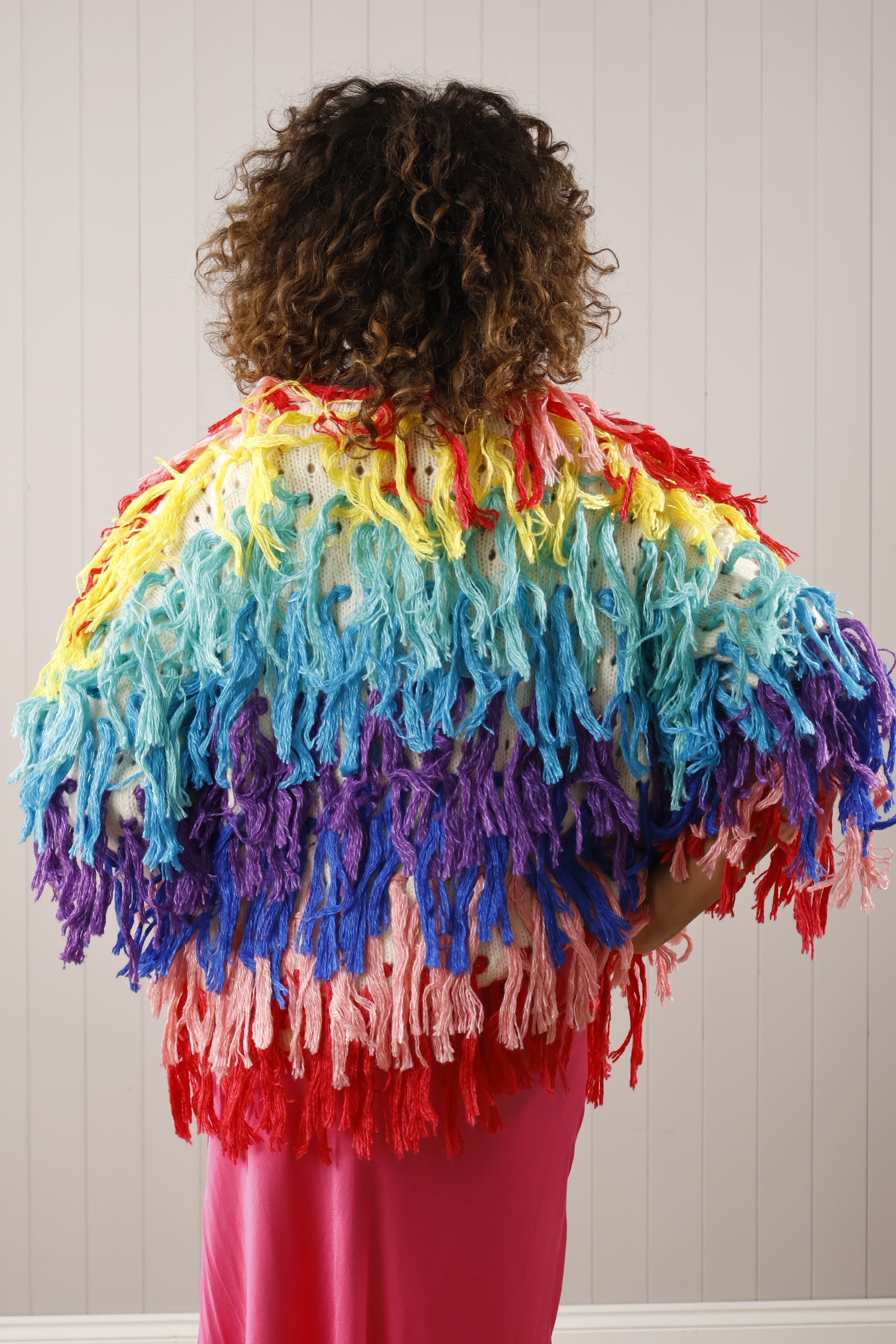 Colorful Tassel Cardigan for Women - Bohemian Style Open Front Knit Sweater | Perfect for Fall Fashion, Music Festivals & Casual Outfits