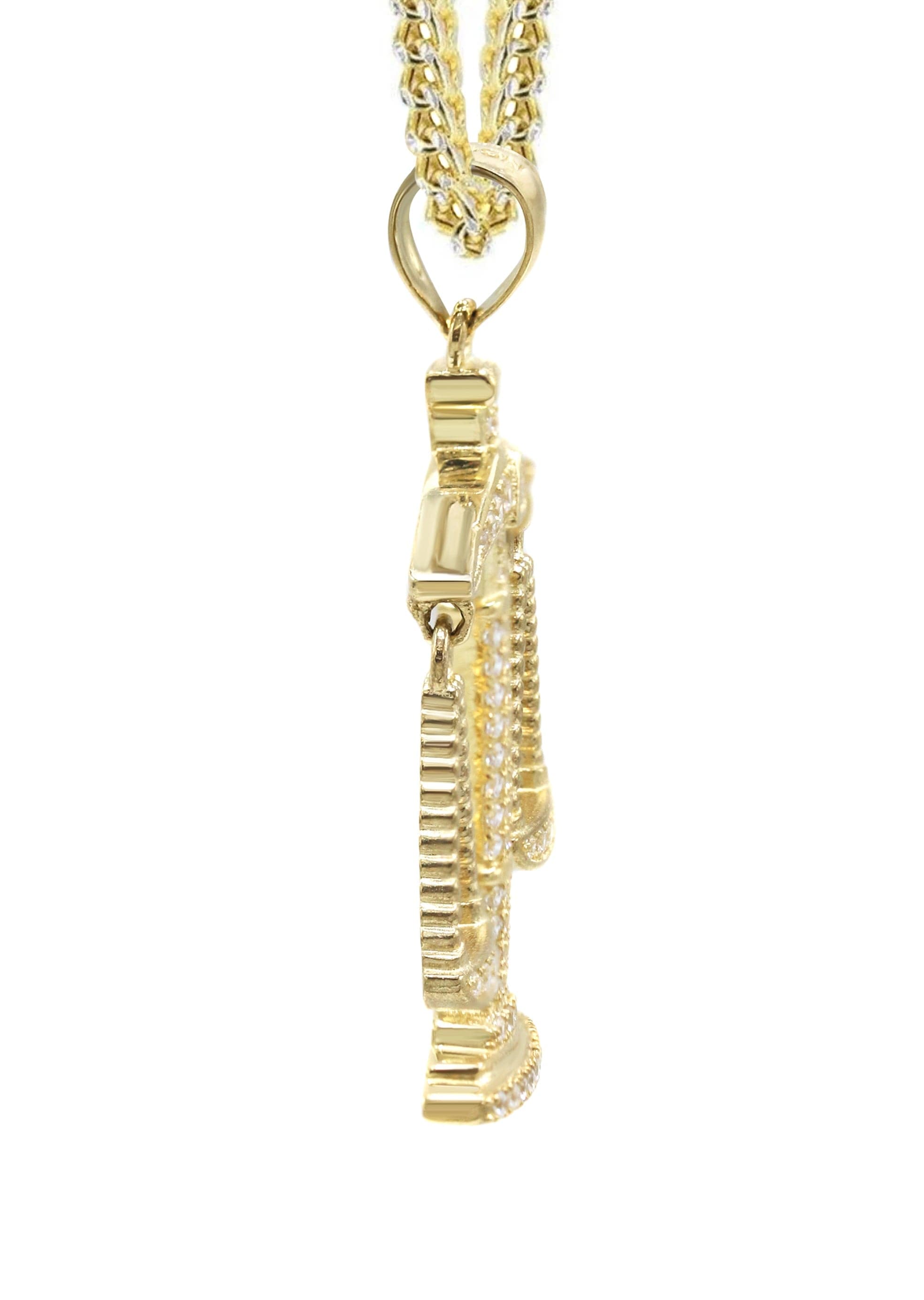 10K Yellow Gold Scales of Justice Necklace - 15 Grams | Elegant Lawyer Jewelry Gift for Graduation, Courtroom & Professional Events