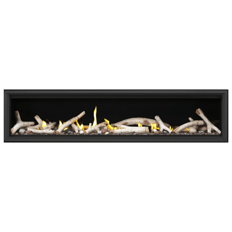 Napoleon Vector 74 Linear Direct Vent Gas Fireplace - LV74N | Modern Home Heating Solution for Living Rooms & Patios