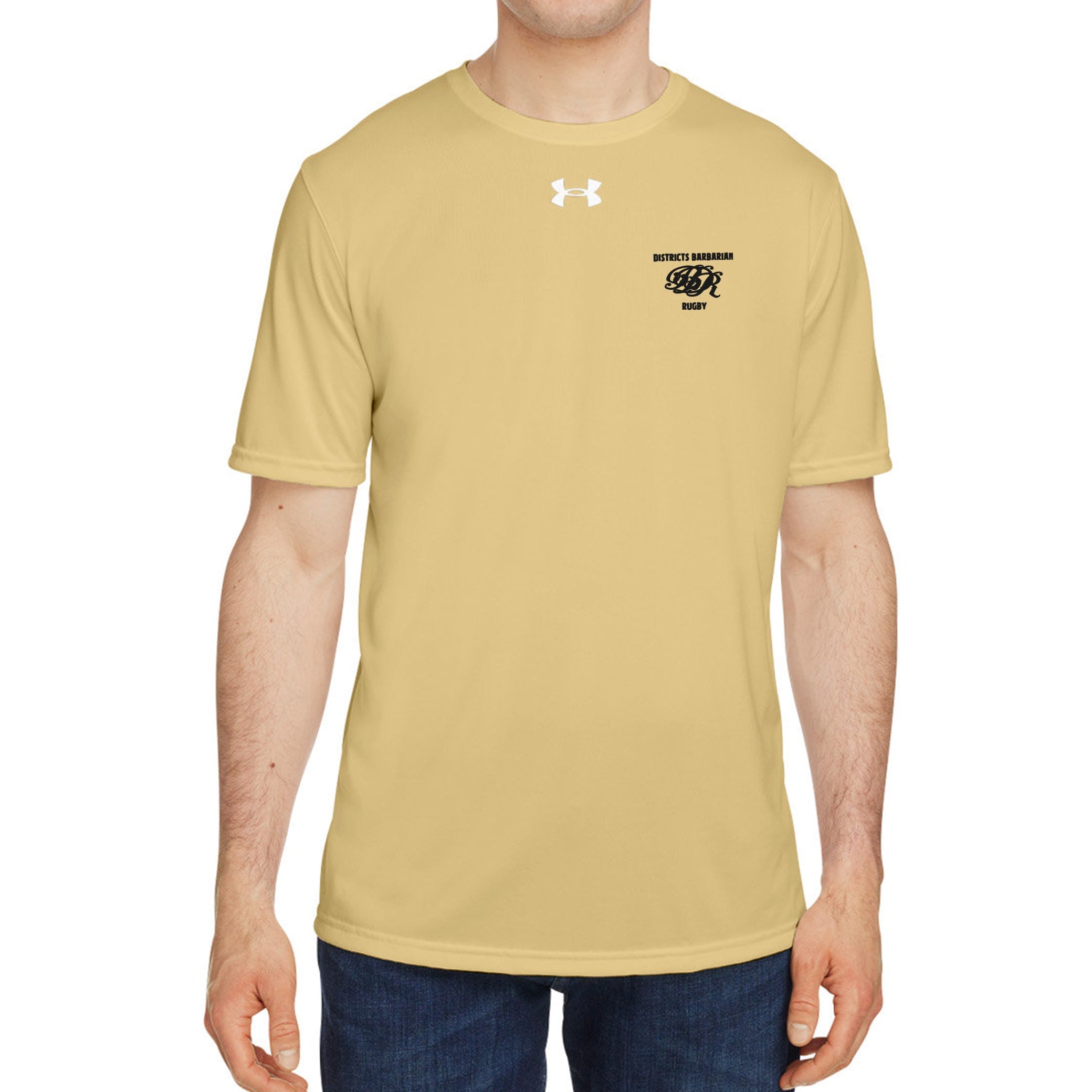 Districts Barbarian RFC Tech T-Shirt - Lightweight, Moisture-Wicking Men's Performance Tee for Gym, Running & Outdoor Activities