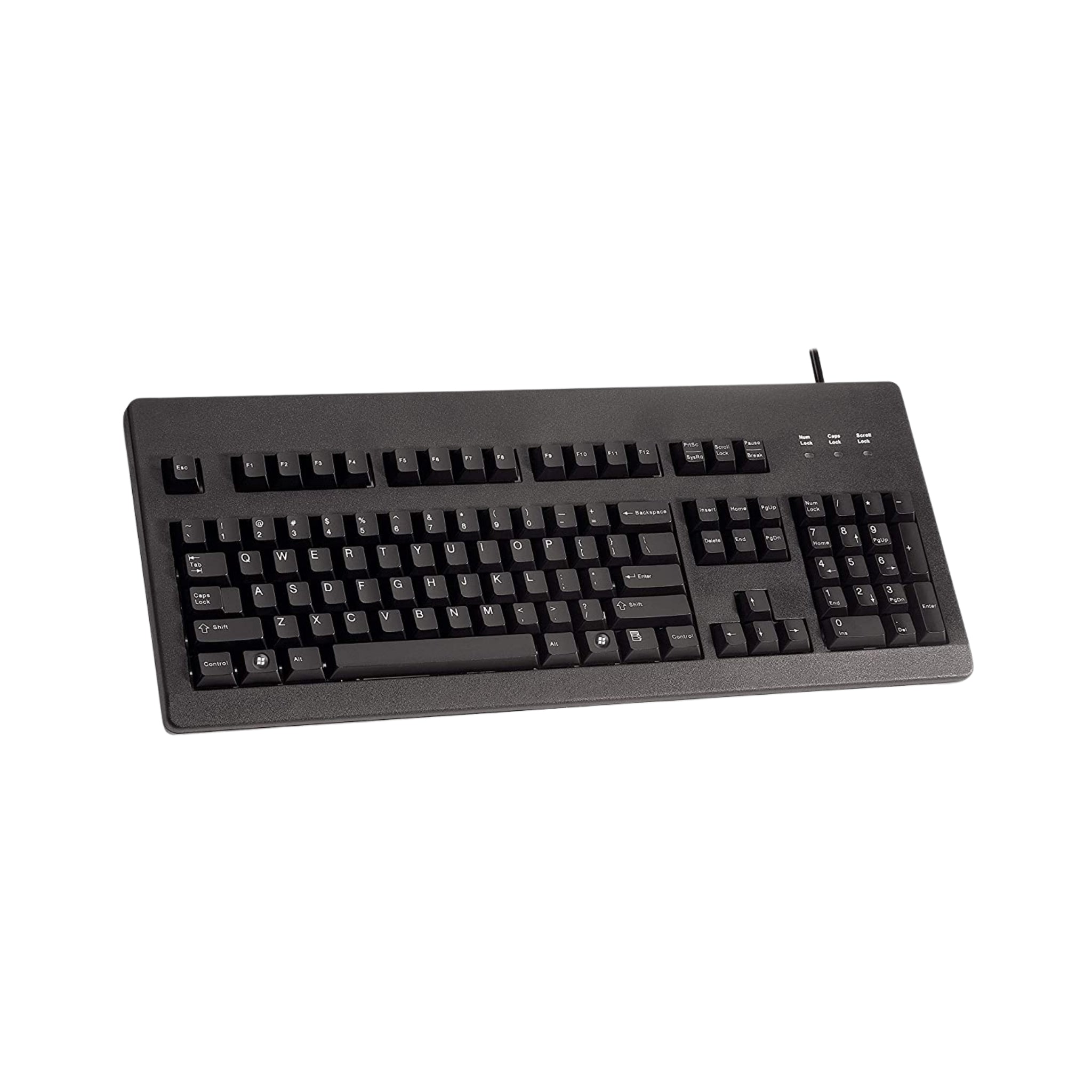 Cherry G80-3000 Mechanical Keyboard - MX Blue Switches, N-Key Rollover, Wired USB for Gaming & Typing | Perfect for Office, Programming & Esports