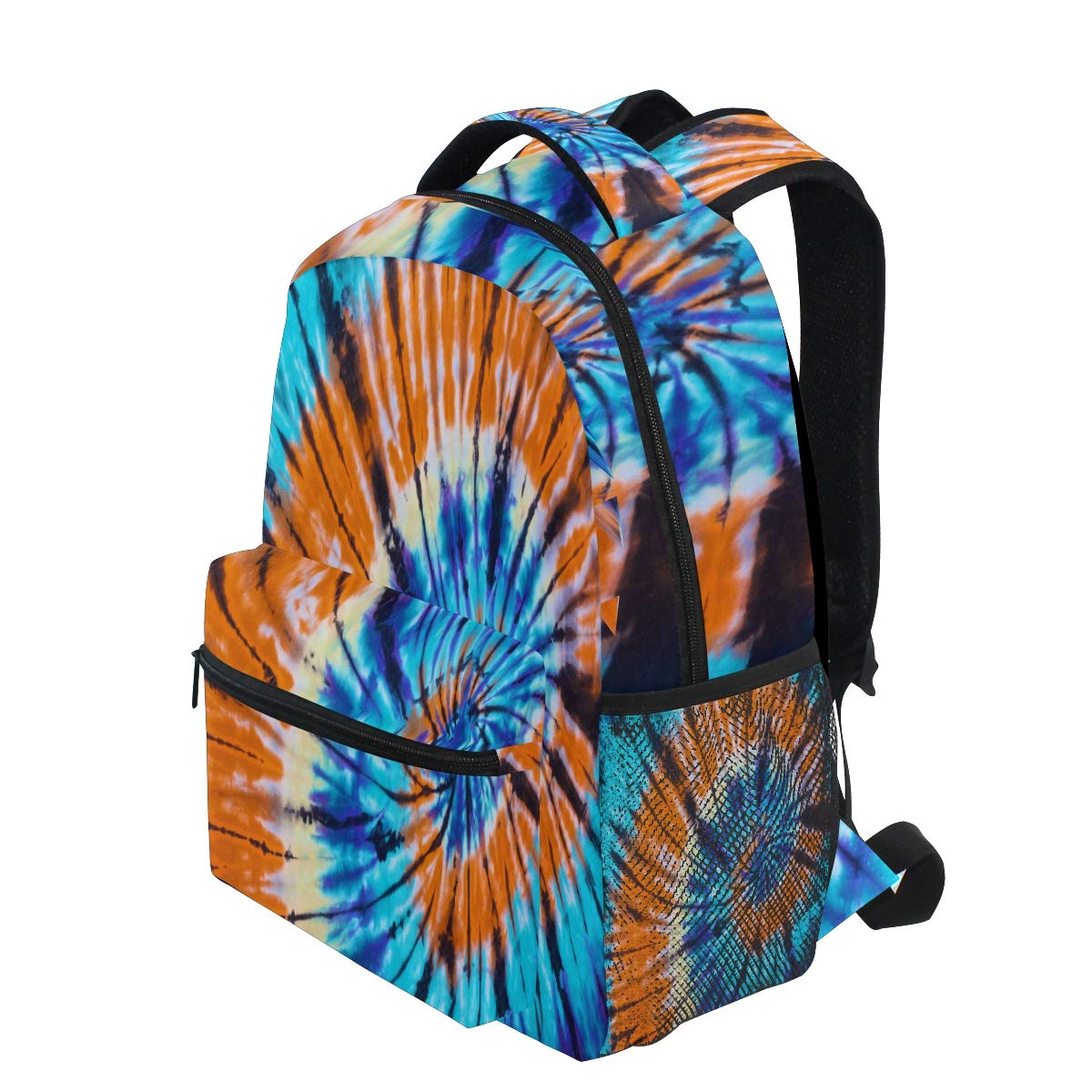 ALAZA Swirl Tie Dye Backpack for School, Travel & Daily Use - Lightweight Water-Resistant Daypack for Students, Boys & Girls - Perfect for College, Hiking & Commuting