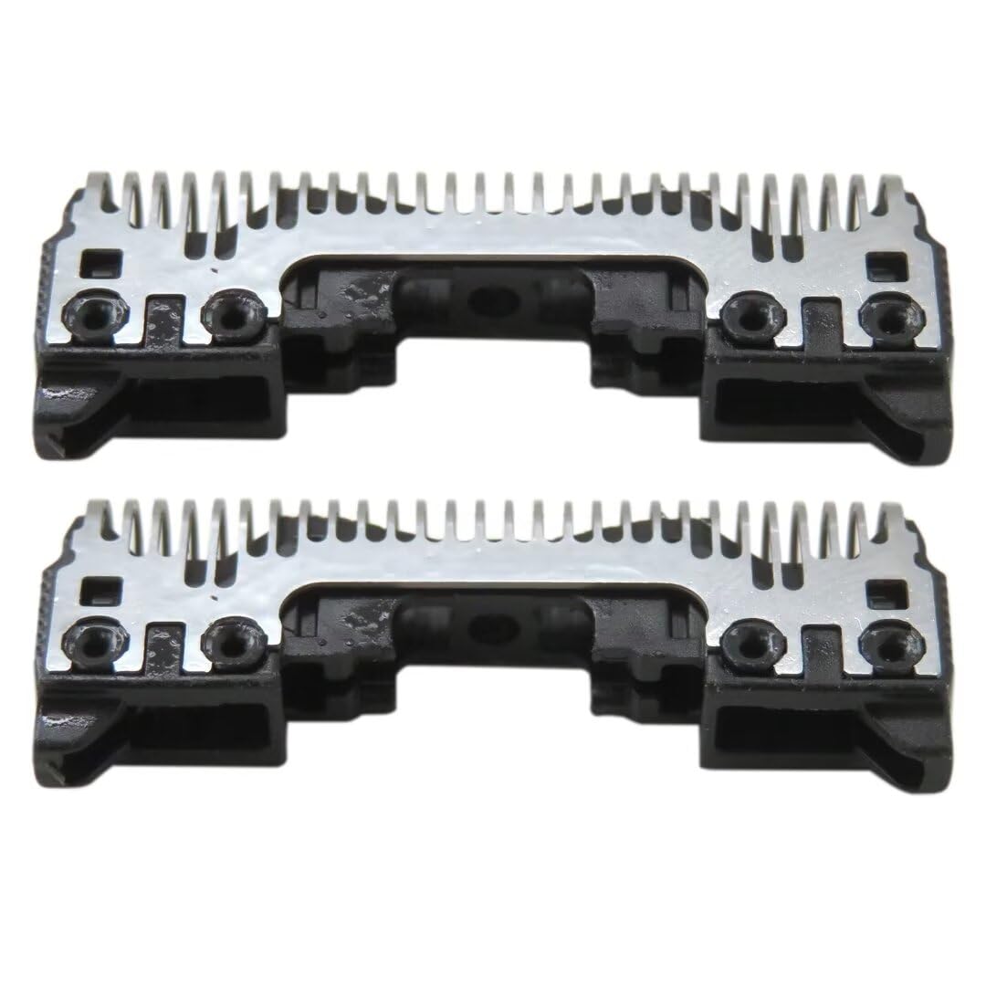 2X Replacement Inner Blade Cutter for Panasonic ES6002 ES6003 ES6013 ES6015 ES6016 ES-RT81 ES-RT51 ES-RT20 ES-RT30 ES-RT401 ES-RT60 Razor Head - Compatible with Men's Electric Shavers for Smooth Beard Trimming at Home or Travel