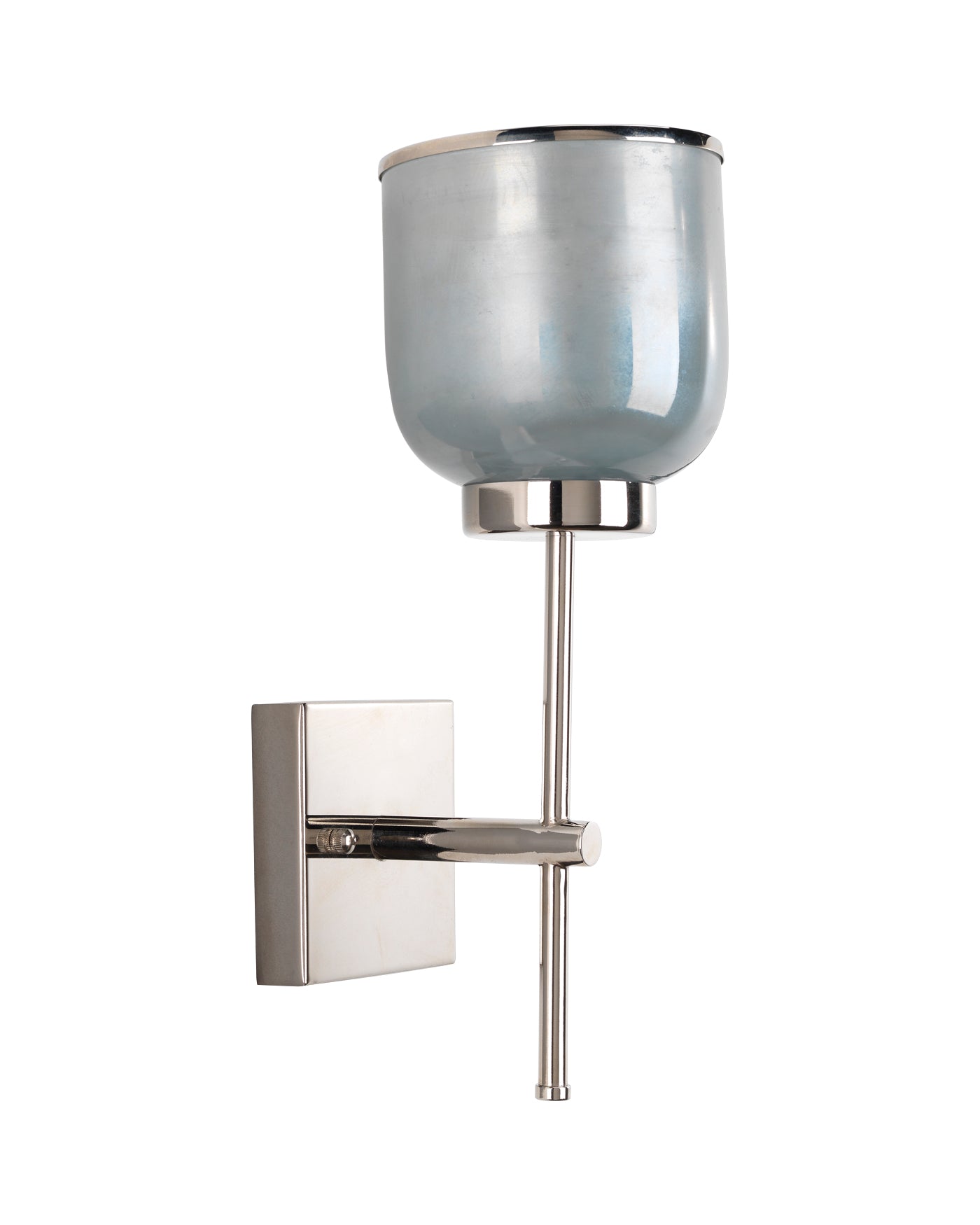 Vapor Single Sconce Wall Light - Modern LED Wall Sconce for Bedroom, Living Room & Hallway - Energy Efficient Indoor Lighting Fixture