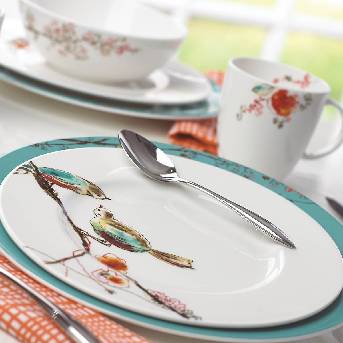 Chirp Dinner Plate Set - Elegant Ceramic Plates for Everyday Meals, Dinner Parties & Home Decor | Durable & Stylish Tableware for Family Dining & Entertaining