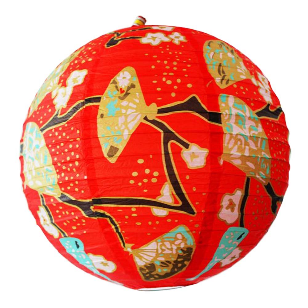 DRAGON SONIC Japanese Style Decorative Paper Lanterns - Vintage Antique Hanging Lantern for Home, Restaurant & Outdoor Decor - Perfect for Asian-Themed Parties, Wedding Decorations & Zen Garden Lighting
