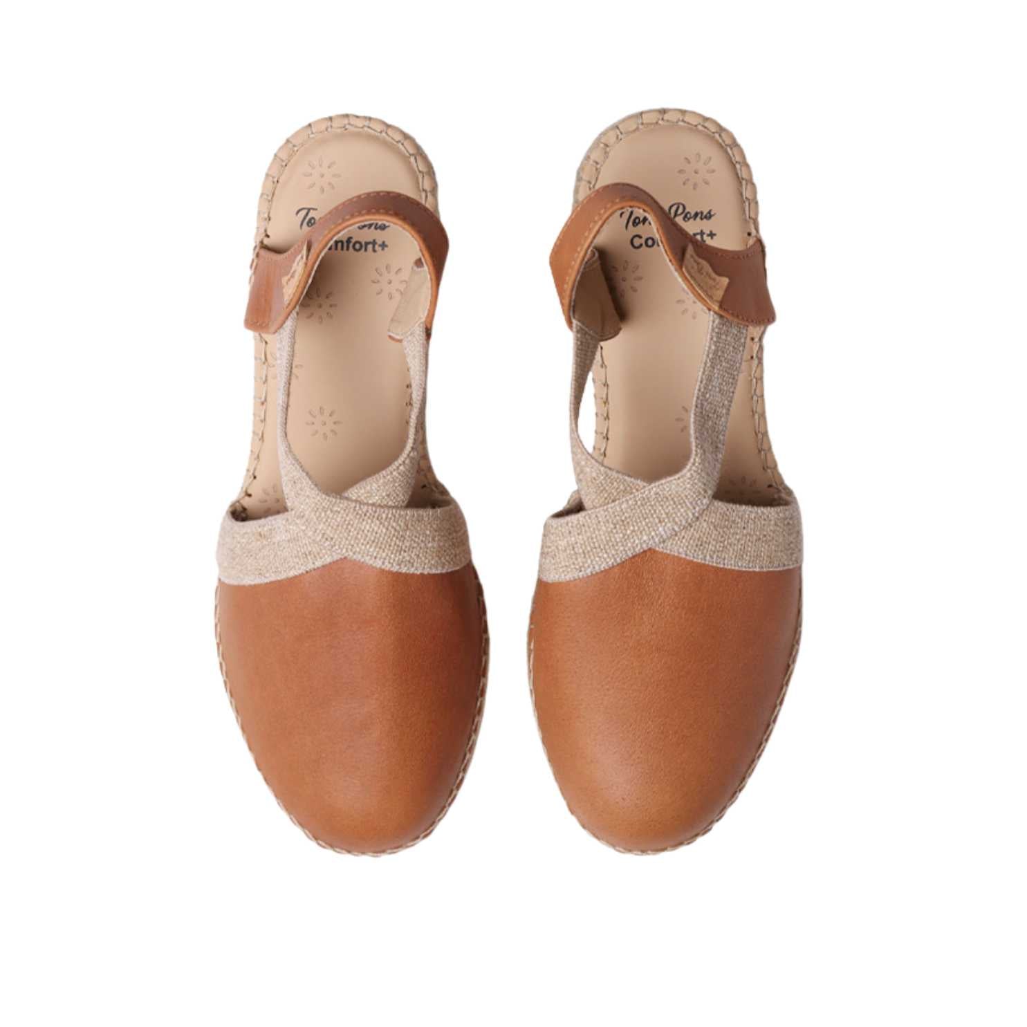 Women's Plain Leather Wedge Espadrille Shoes - Comfortable Summer Sandals with Tundra Sole | Perfect for Beach, Vacation & Casual Outfits