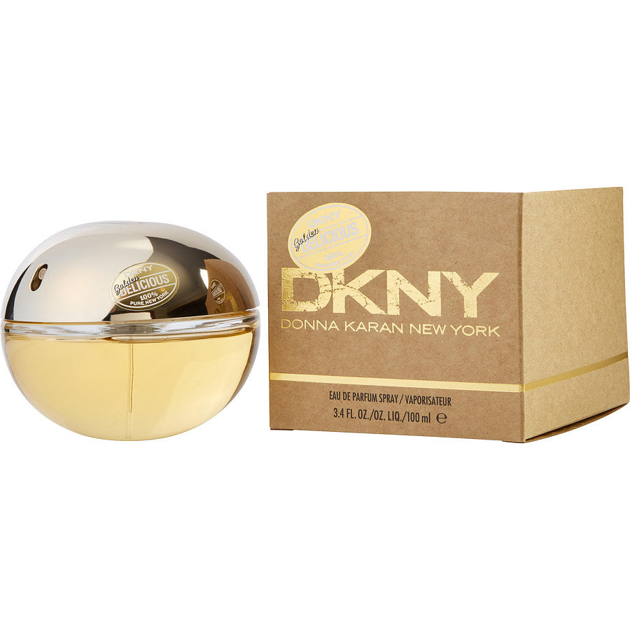 DKNY Golden Delicious Eau De Parfum 100ml for Women - Floral Fruity Perfume Spray | Perfect for Date Night, Office & Special Occasions