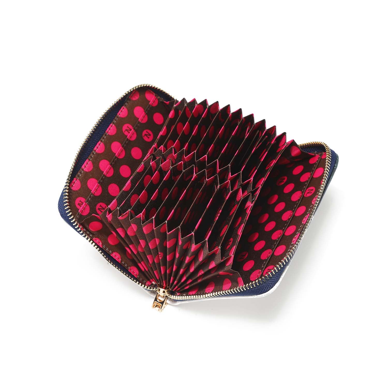 ISABEL Accordion Zip Wallet - Stylish & Functional Women's Wallet for Everyday Use, Travel & Business