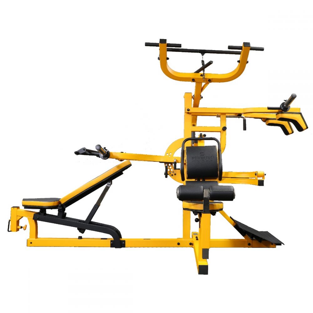 Powertec Workbench Multisystem Home Gym - Heavy Duty Strength Training Equipment for Full Body Workout (Black) | Perfect for Home Gym, Garage Fitness & Strength Training