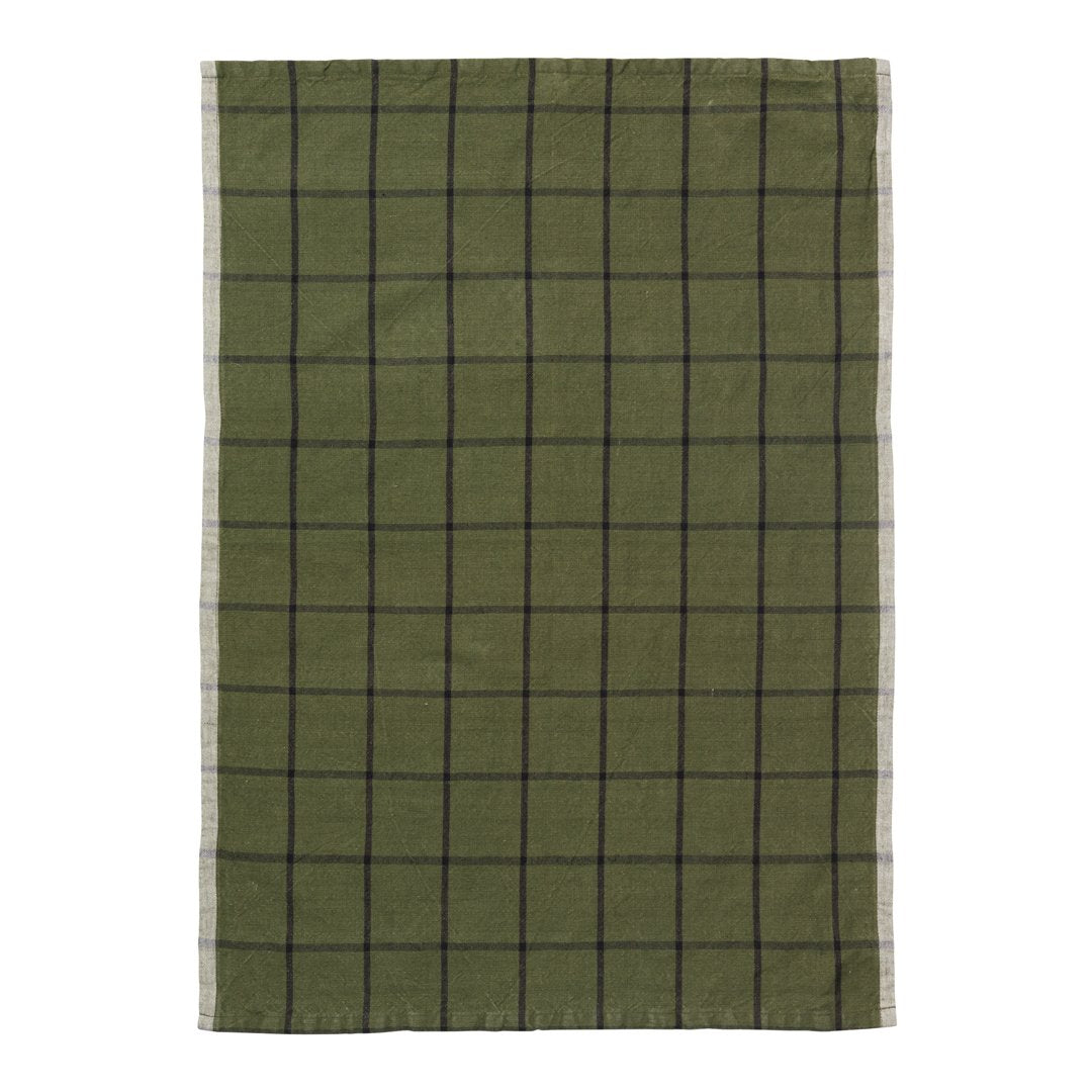 Ferm Living Hale Tea Towel - Premium Cotton Kitchen Towel for Drying Dishes, Cleaning & Decor - Perfect for Modern Kitchens & Home Decor