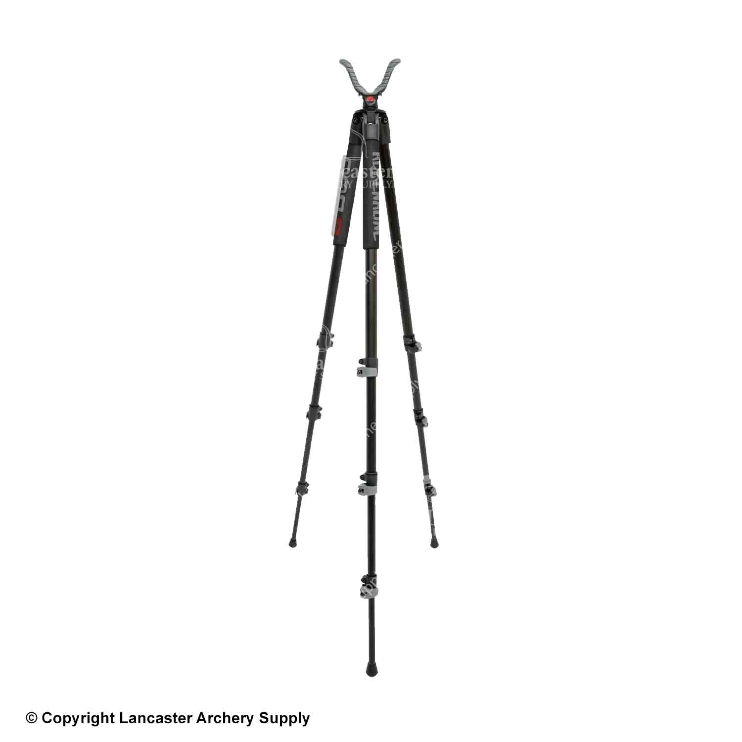 BOG Adrenaline Tripod - Lightweight Hunting Shooting Tripod with Adjustable Height | Perfect for Outdoor Hunting, Shooting Sports, and Wildlife Photography