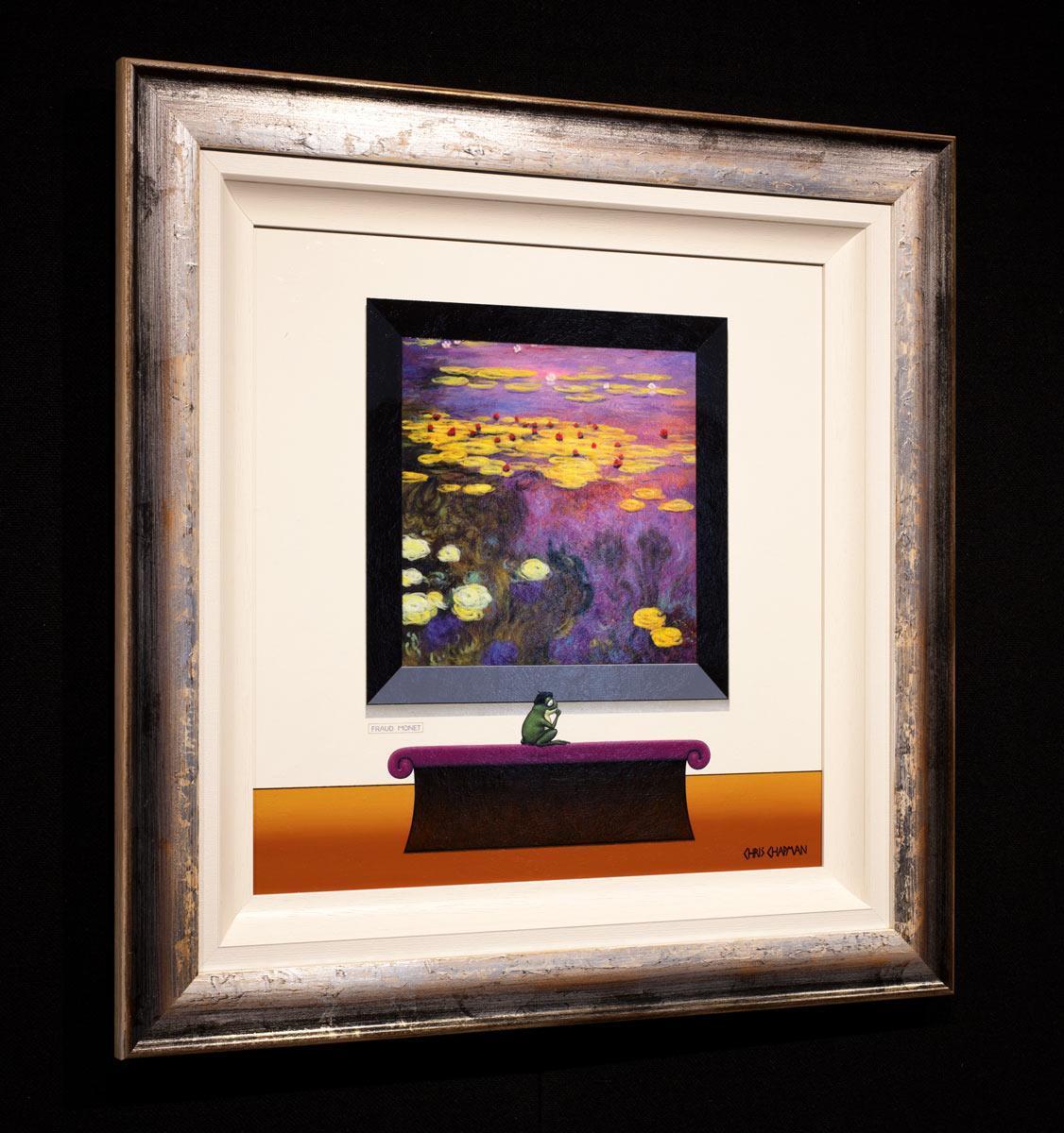 Funny Existential Crisis Frog Art Print - Unique Home & Office Decor for Animal Lovers - Perfect Gift for Philosophy Enthusiasts