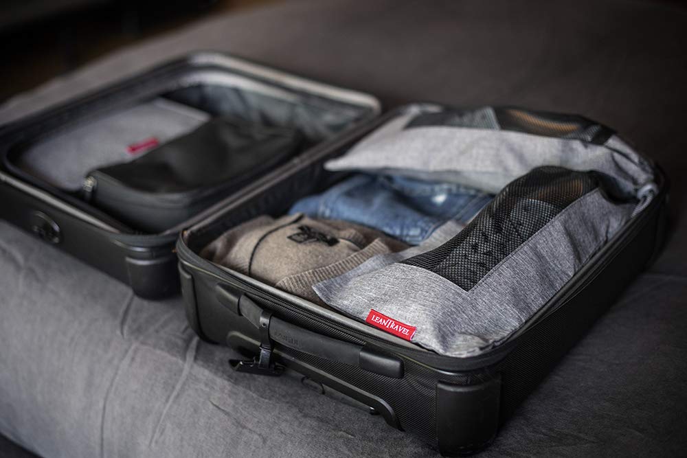 Lightweight Travel Bundle: 6-Piece Compression Packing Cubes & 6 Shoe Bags for Organized Luggage – Perfect for Business Trips, Vacations & Weekend Getaways