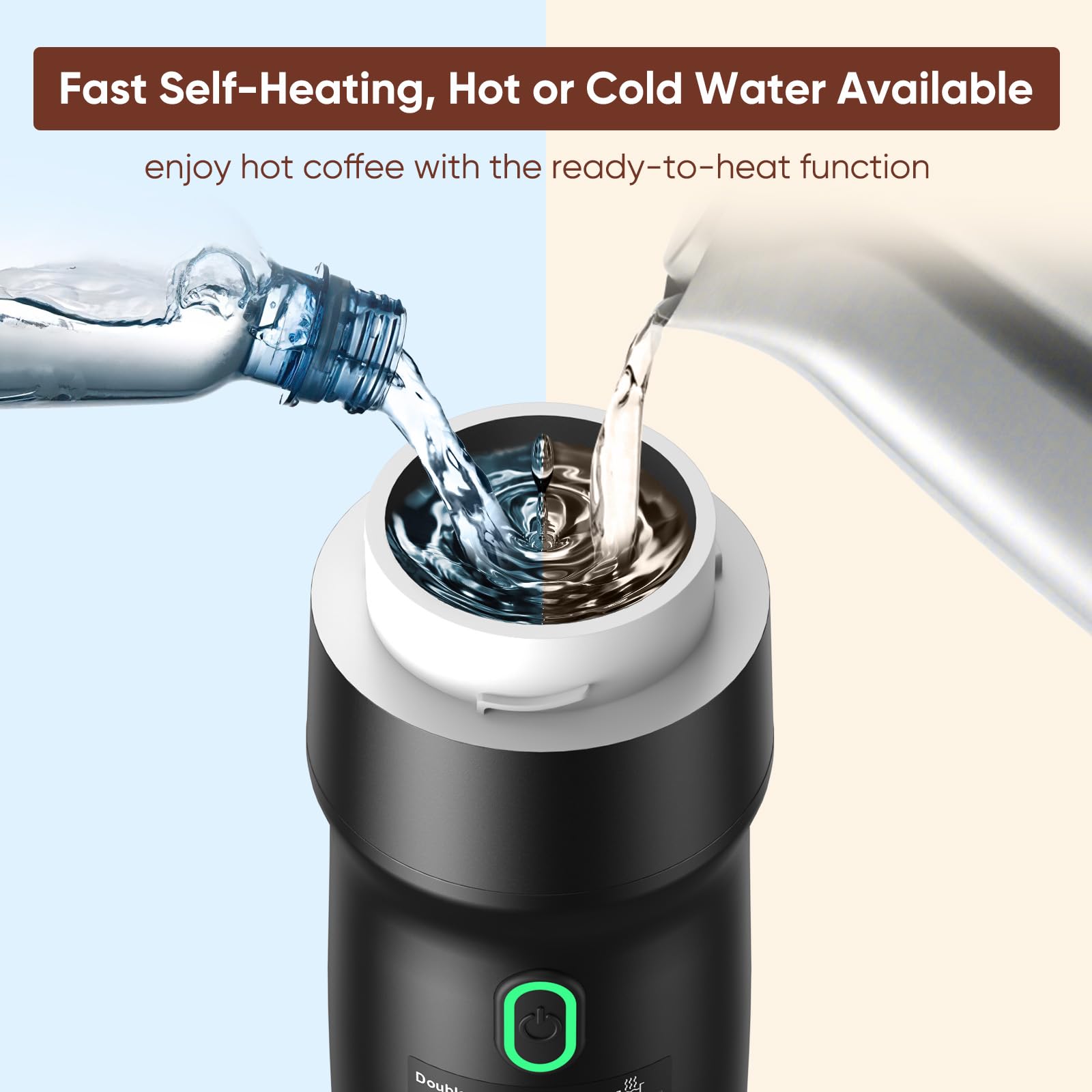 Portable Electric Espresso Machine - USB Rechargeable Travel Coffee Maker for Camping, Hiking, RV & Home Use | Compatible with Nespresso Capsules & Ground Coffee | Perfect for Road Trips, Office & Outdoor Adventures