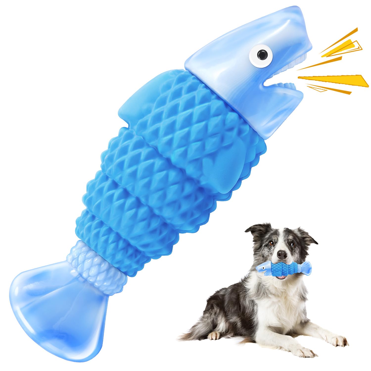 Tough Durable Dog Toys for Aggressive Chewers - Large Breed Indestructible Chew Toys to Reduce Anxiety & Boredom - Perfect for Strong Chewers, Teething Puppies & High-Energy Dogs