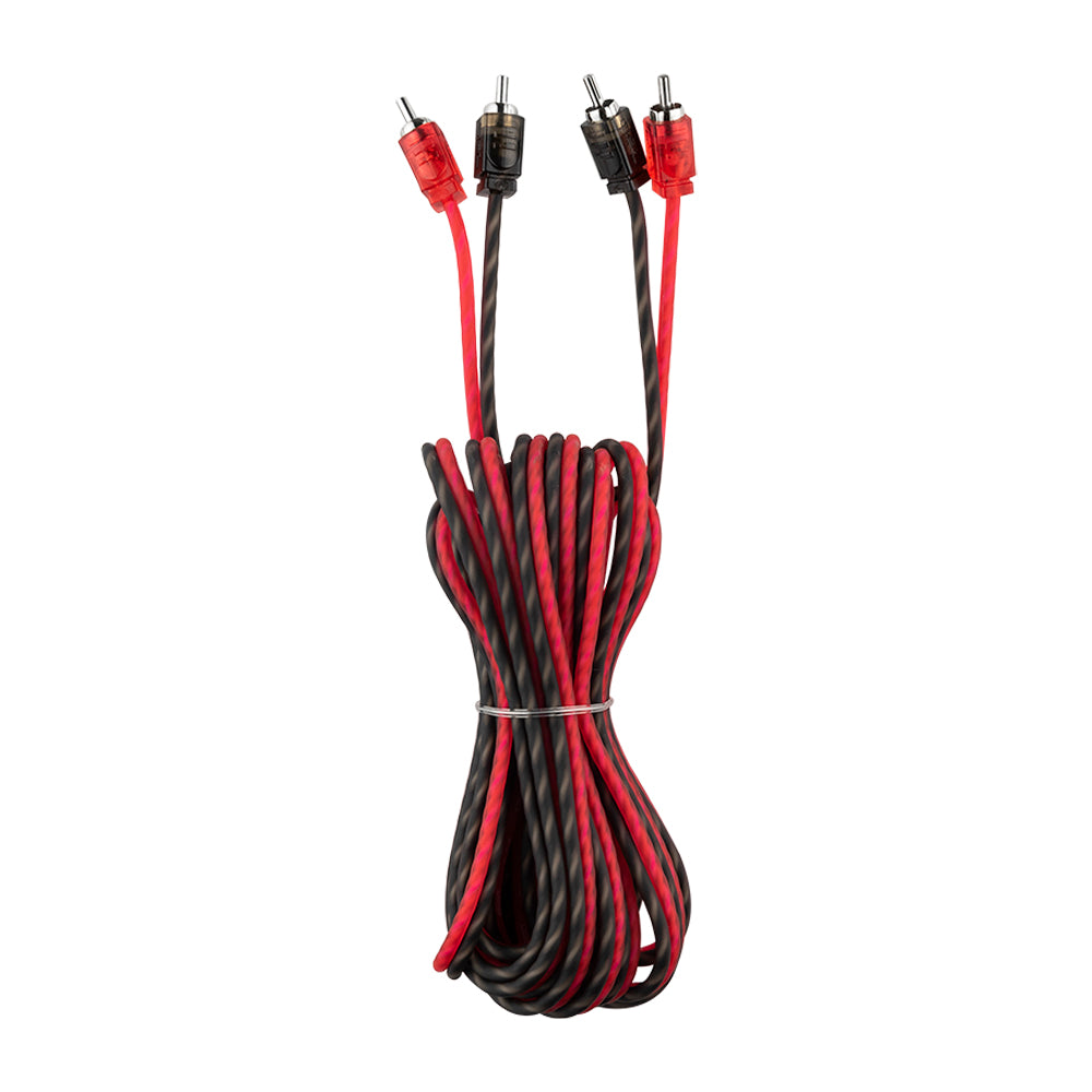 Premium Level 1 RCA Audio Cable - 100% Oxygen-Free Copper (OFC) - 16ft High Performance Stereo Cable for Home Theater, Sound System & Hi-Fi Audio Setup