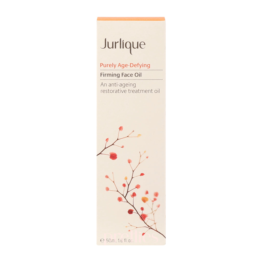 Jurlique Purely Age Defying Firming Face Oil 50ml - Organic Anti-Aging Facial Treatment for Wrinkles & Fine Lines - Perfect for Nighttime Skincare Routine & Daily Hydration