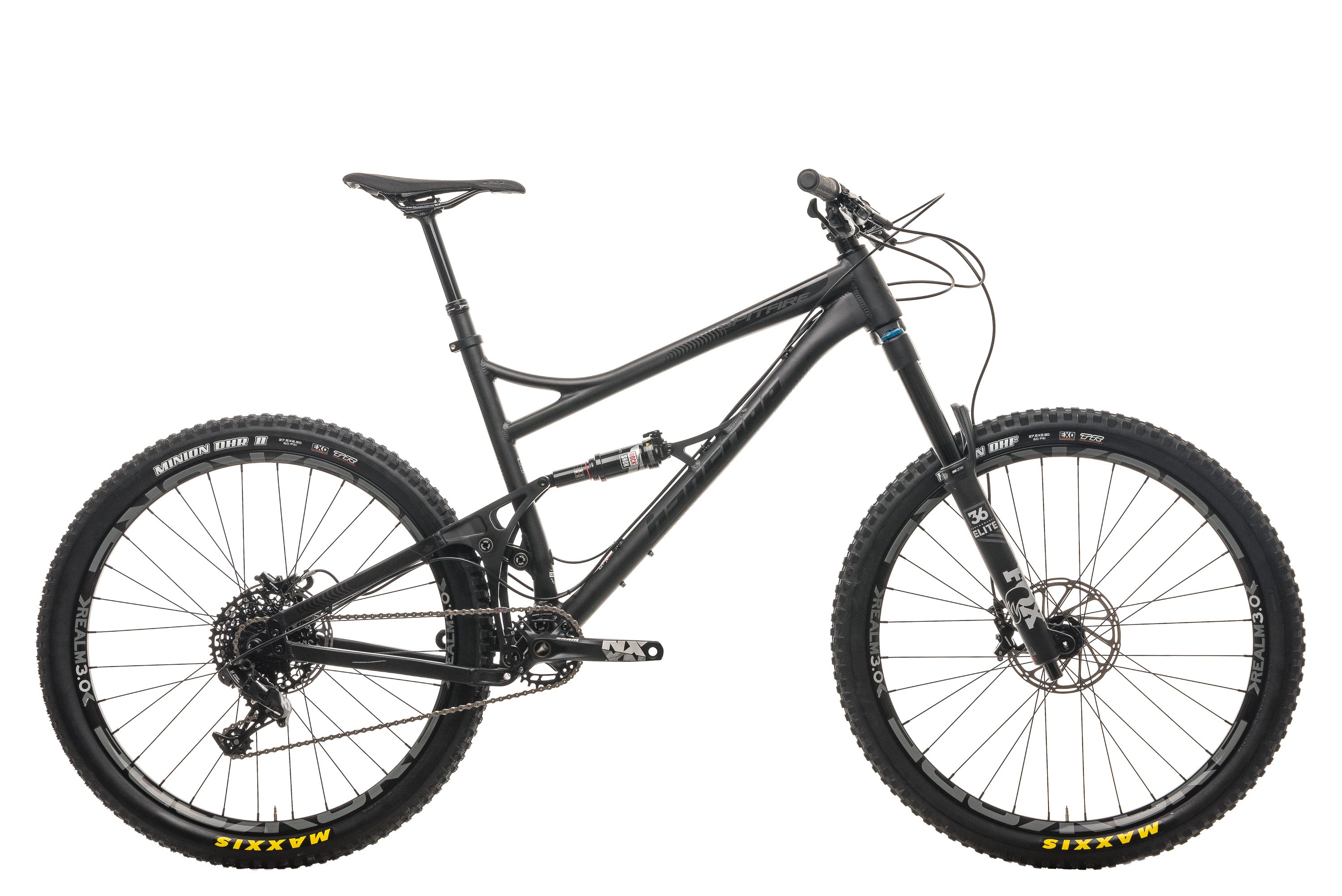 Banshee Spitfire V2 Full Suspension Mountain Bike 2018 - X Large Size for Trail Riding & Downhill Adventures