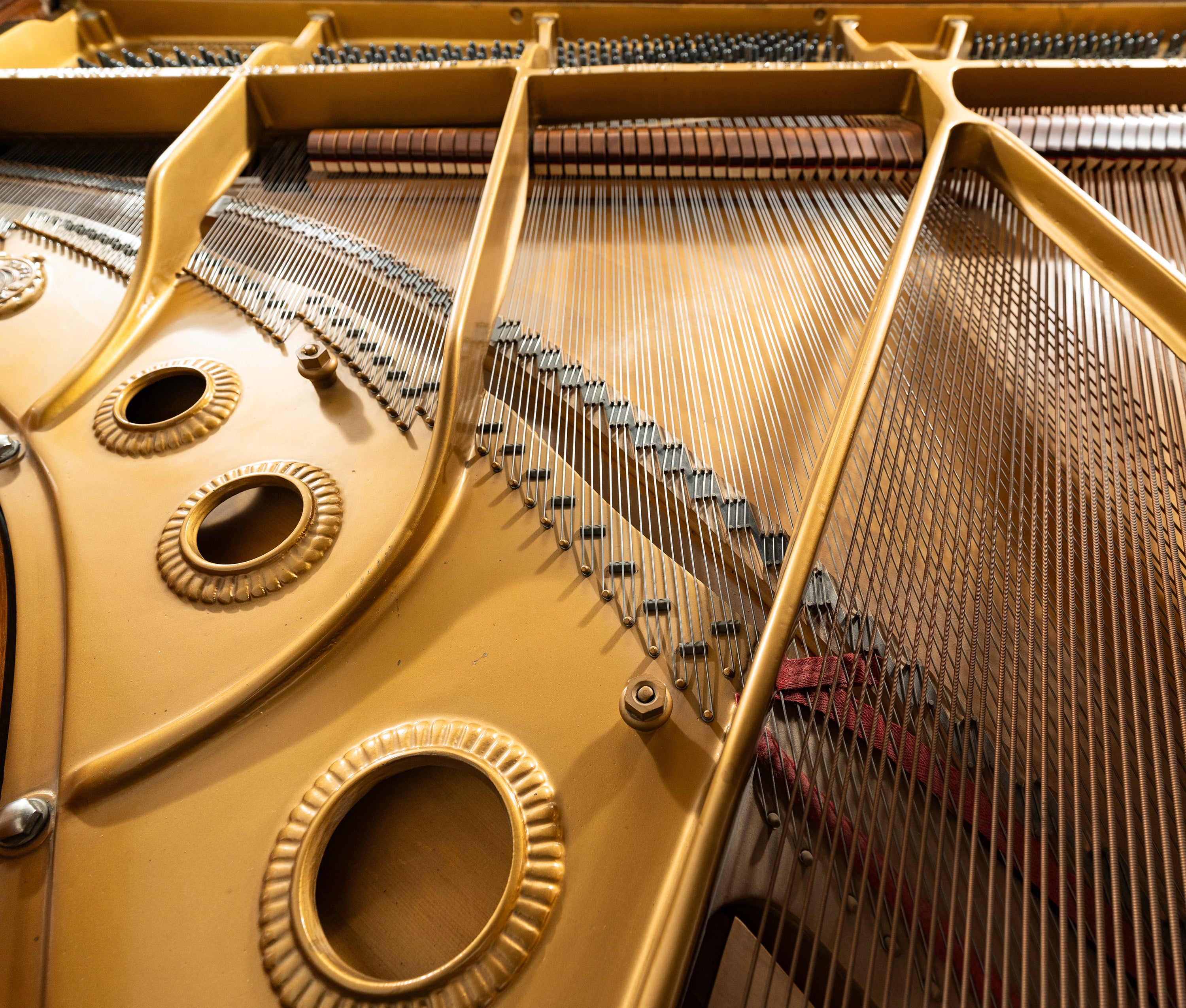 Baldwin 5'2 Model M Grand Piano in Satin Walnut Finish | Used Vintage Piano with Serial Number 159598 | Perfect for Home, Studio & Concert Performances