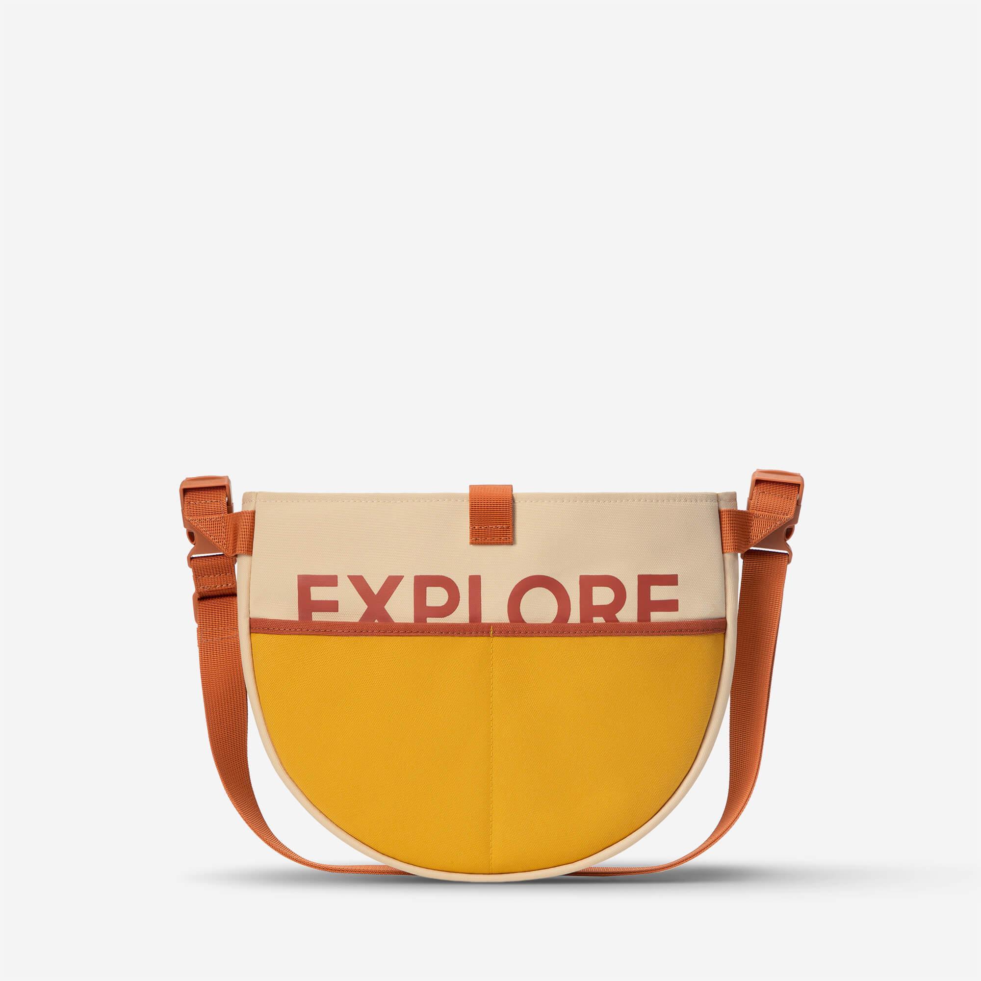 Crossbody Flying Disc Bag - Classic Design for Outdoor Sports & Travel | Perfect for Frisbee, Hiking, and Beach Activities