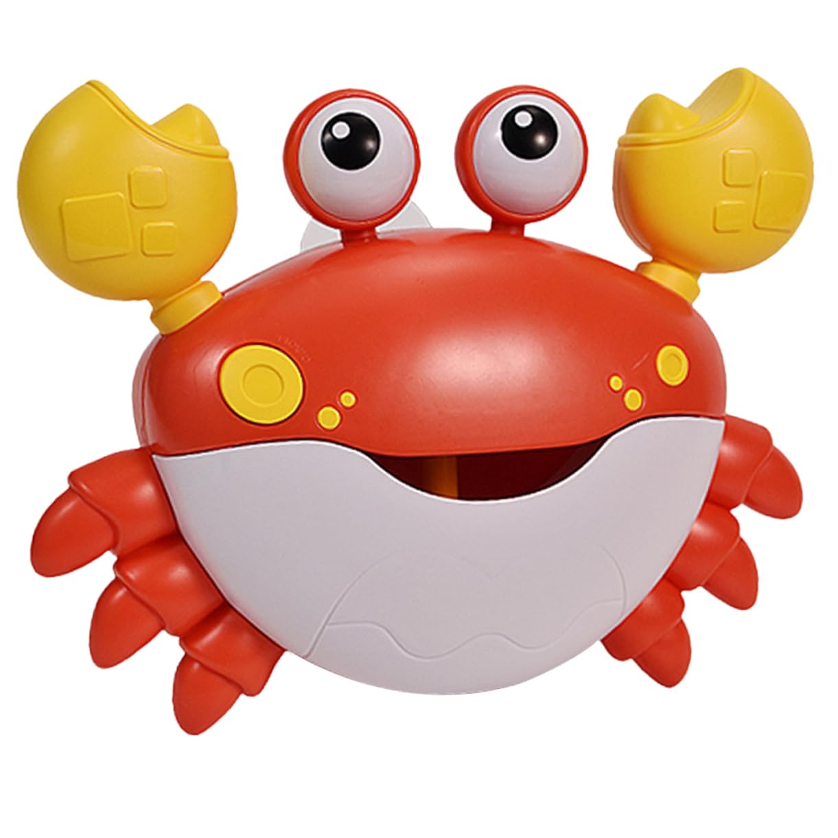 RORPOIR Bubble Bath Machine - Crab Bubble Maker for Kids, Fun Shower & Bath Toy, Red Plastic Animal Bath Toys for Toddlers & Children - Perfect for Bathtime Play and Sensory Development