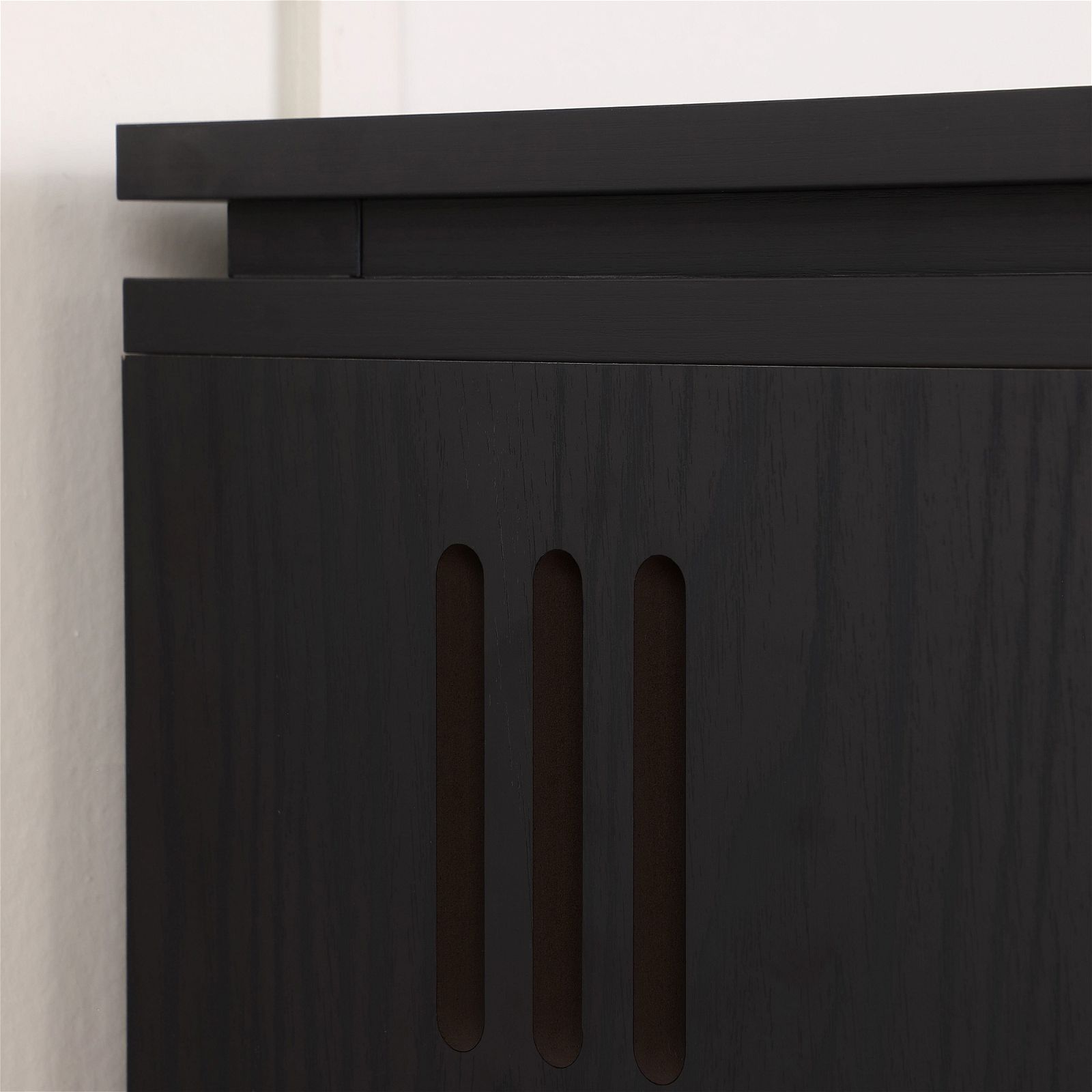 Tauris™ BROADWAY HiFi BLACK Oak TV Stand - Premium Entertainment Center for Living Room, Home Theater & Gaming Setup
