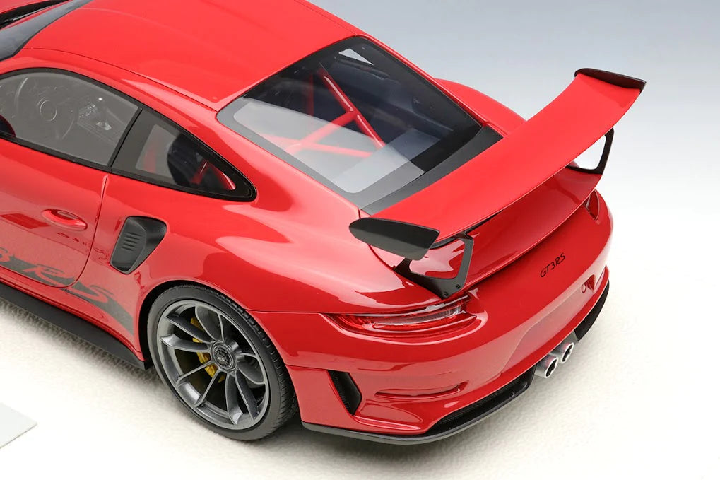 EIDOLON 1:18 Scale Porsche 911 (991.2) GT3 RS 2018 Diecast Model Car - Guards Red - Collectible Sports Car for Display & Gift