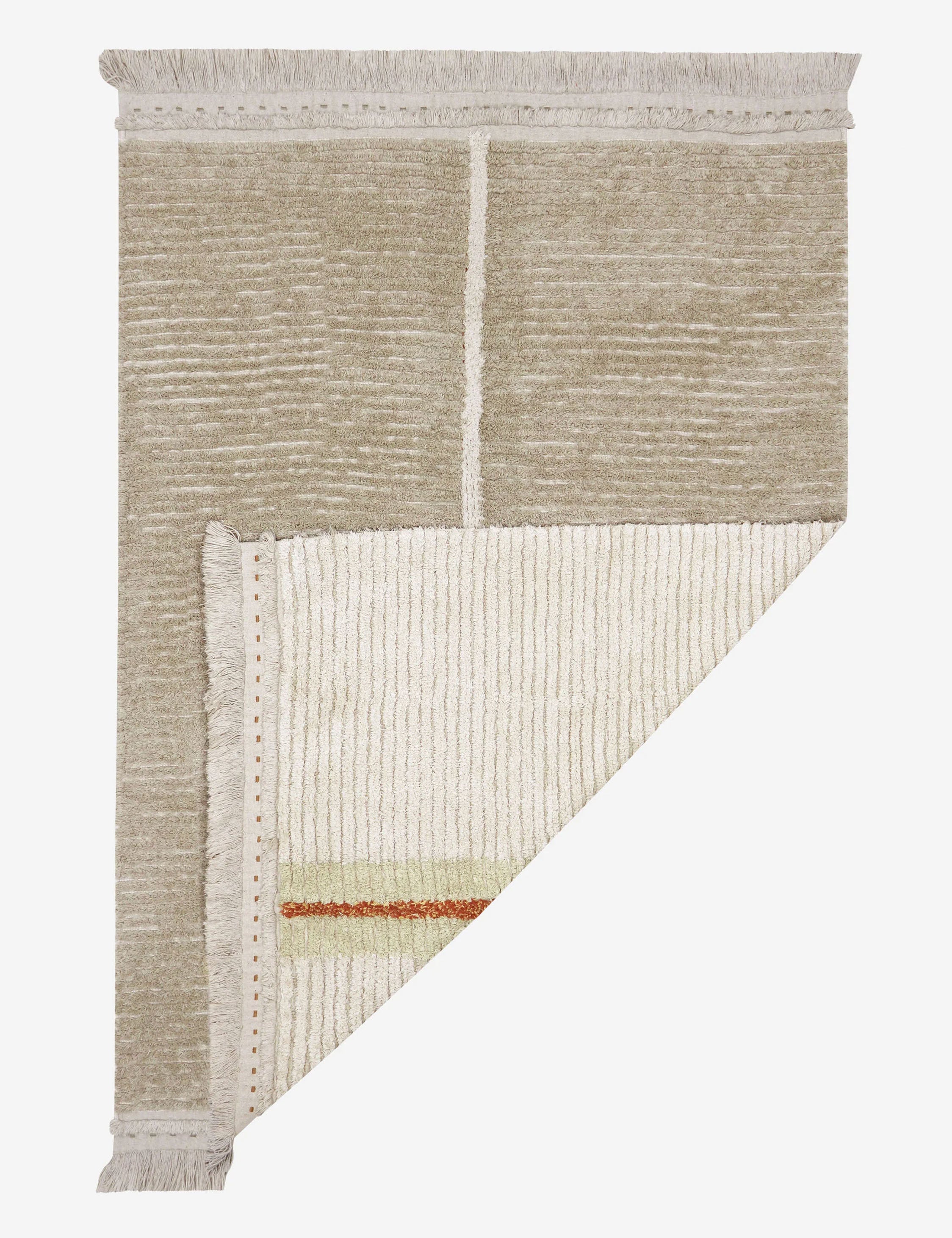 Lorena Canals Duetto Reversible Washable Rug - Soft Non-Slip Area Rug for Living Room, Bedroom & Nursery - Eco-Friendly Home Decor
