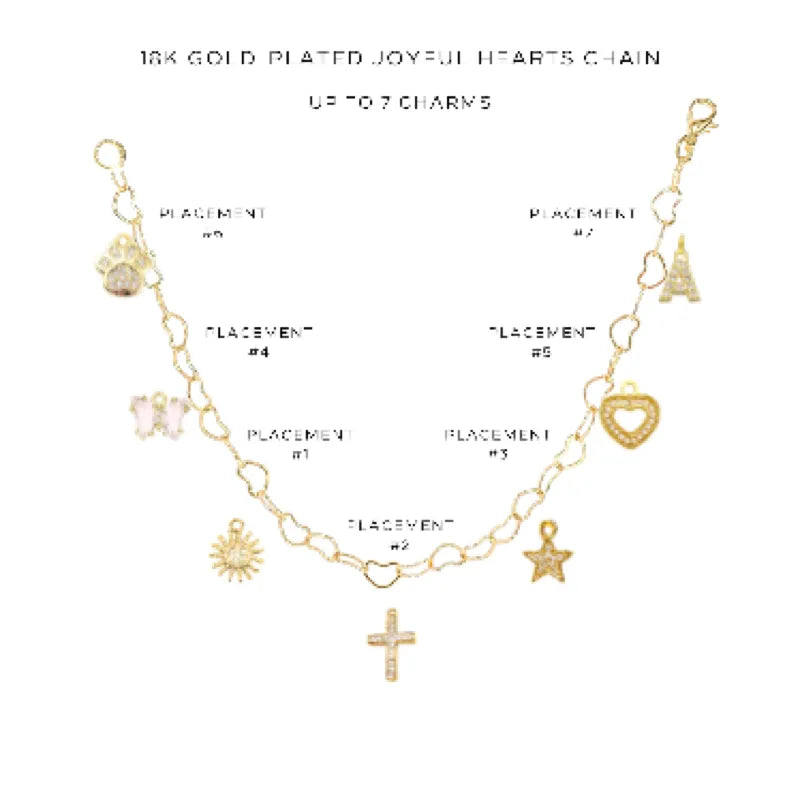 Elegant Charm Bracelet with Assorted Charms | Fashion Jewelry Gift for Women | Perfect for Parties, Weddings & Everyday Wear