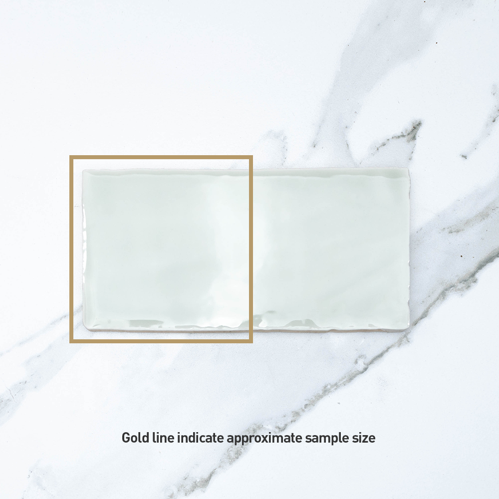 75x150 Glossy White Subway Tile - Premium Manhattan Cement Finish - Perfect for Kitchen Backsplash, Bathroom & Shower Walls