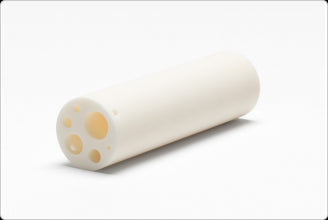 Fluke 3150 2 Insert Alumina Ceramic with Multiple Holes (Item No. 1651650) - High-Temperature Industrial Insulation for Furnaces & Kilns