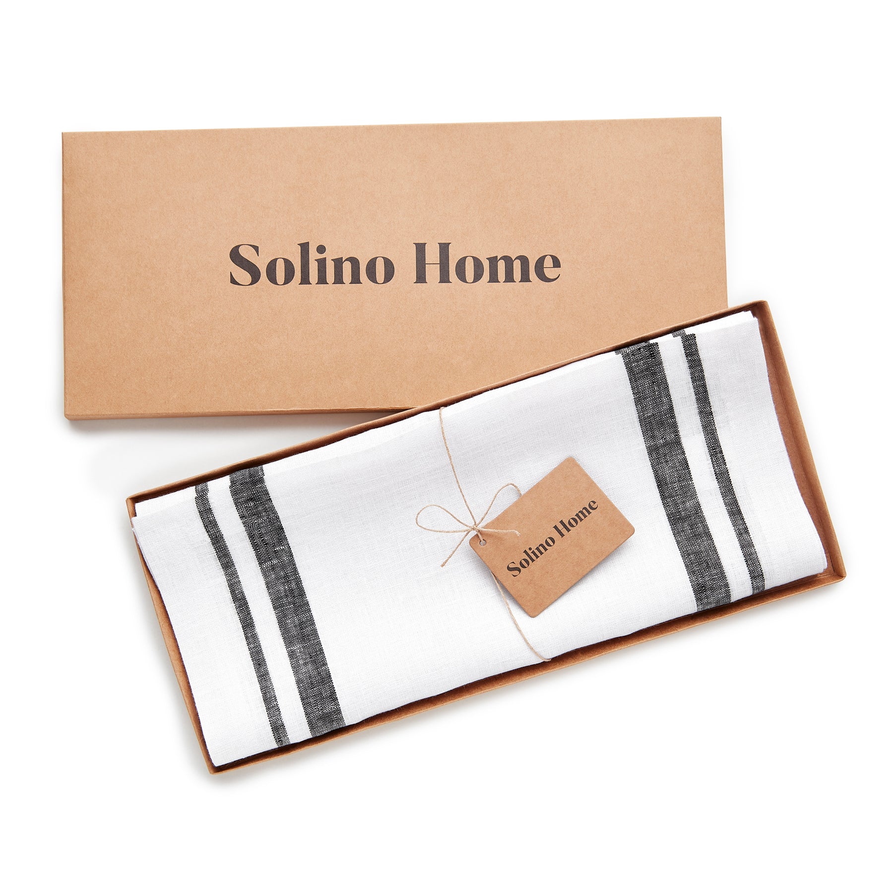 French Striped Table Runner - 16 Inch Wide - Elegant Dining Decor for Weddings, Parties & Home Decor