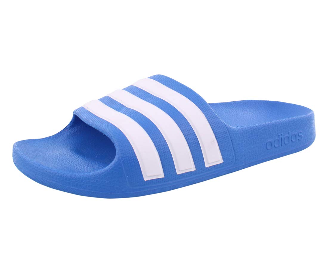 Adidas Kids Adilette Aqua Boys Sandals - Active Red/Cloud White/Active Red | Water-Friendly Comfort Slides for Beach, Pool & Summer Activities