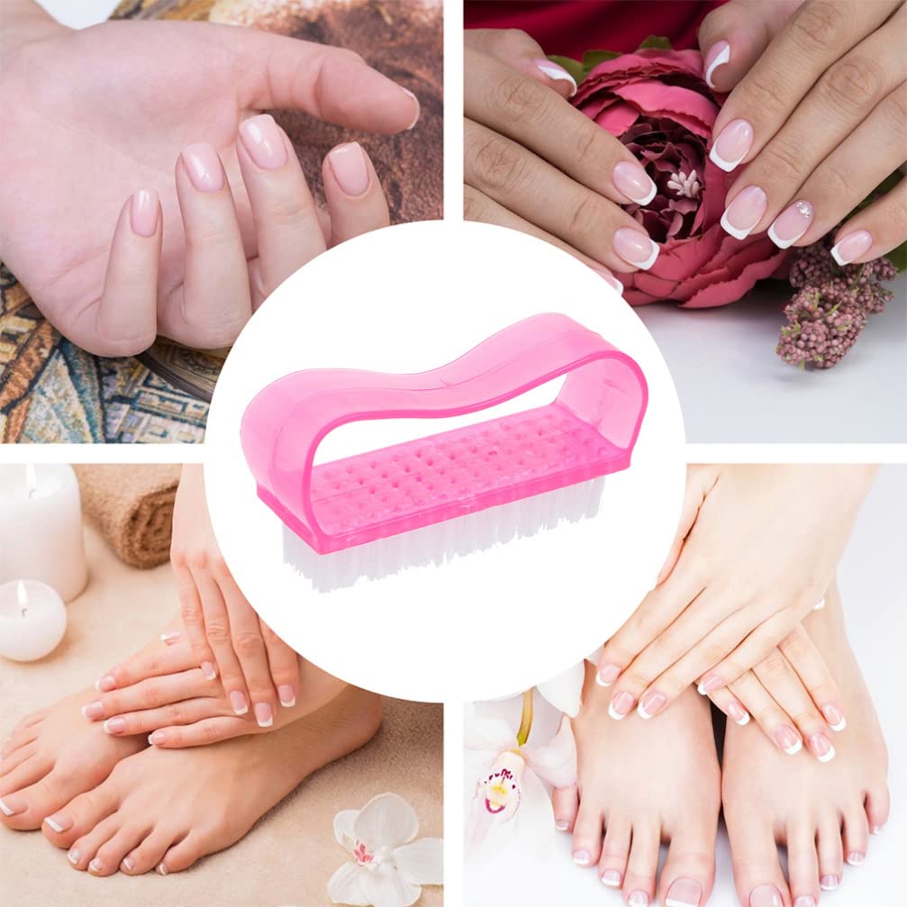 Beavorty 5-Piece Pedicure Set - Nail Brush, Toe Scrubber & Manicure Tools for Men & Women | Professional Nail Cleaning & Foot Care Kit | Perfect for Home Spa, Salon & Travel Use