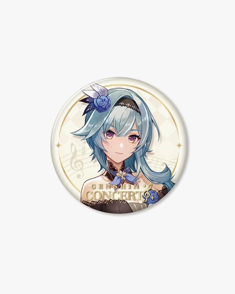 Genshin Impact© Melodies of an Endless Journey Character Pin Badge - Collectible Anime Merchandise for Fans, Cosplay & Gaming Accessories