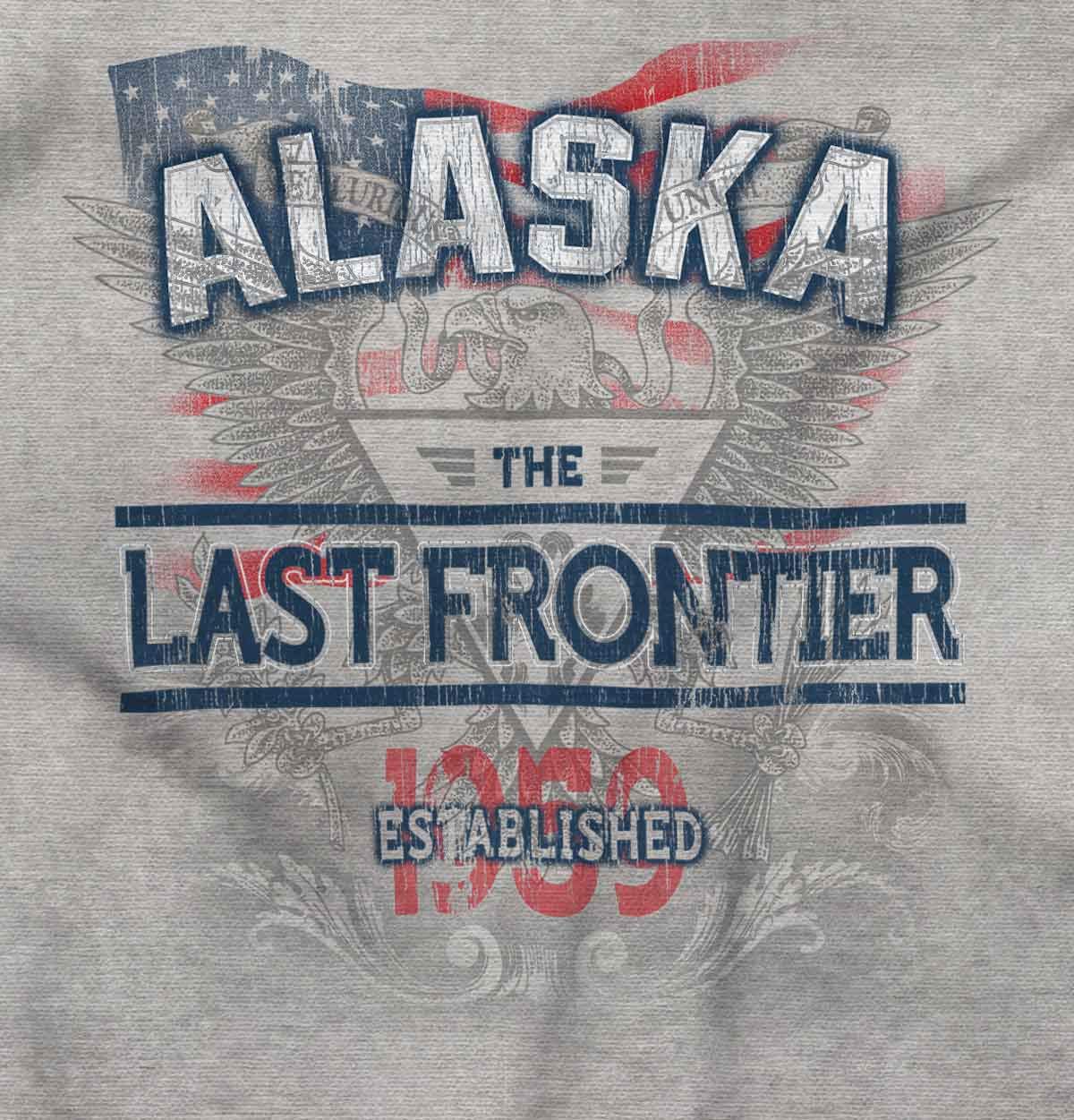 Alaska USA State Motto Long Sleeve T-Shirt for Men & Women - Perfect for Outdoor Adventures & Casual Wear