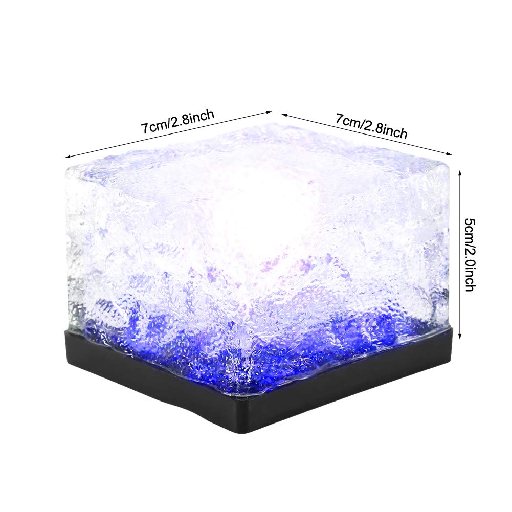LED Underground Brick Lamp - Waterproof Buried Landscape Lighting for Home, Park, Courtyard & Garden Pathways | Durable Outdoor Decorative Lighting for Walkways, Driveways & Patios
