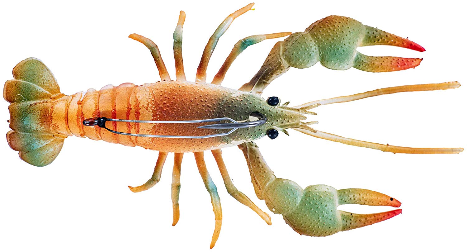 Premium Chasebait Crawdad Mud Bug Soft Plastic Fishing Lure - Realistic Crawfish Design for Bass, Trout, and Walleye - Perfect for Freshwater and Saltwater Fishing