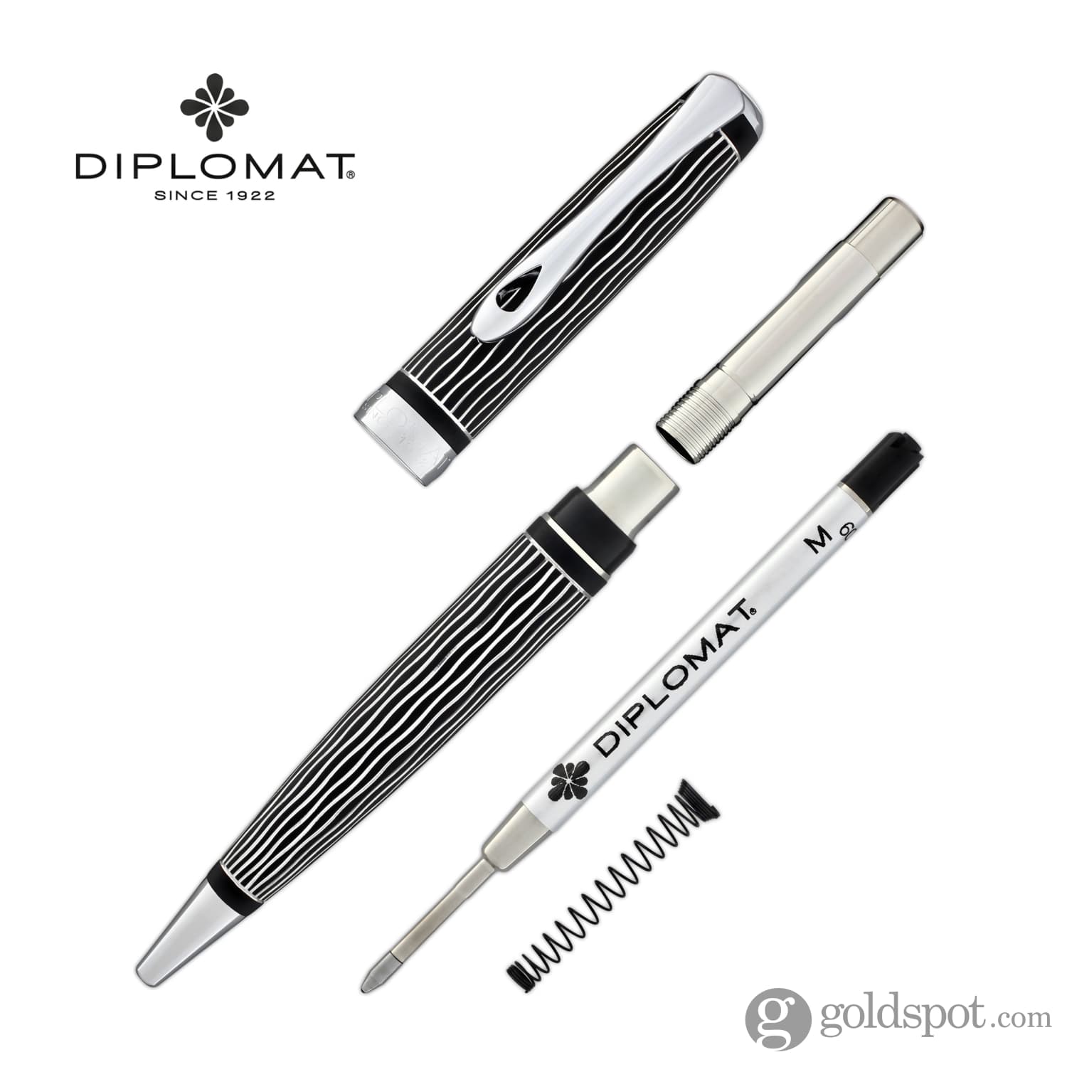 Diplomat Excellence A Plus EasyFlow Ballpoint Pen - Premium Writing Instrument for Smooth Writing - Perfect for Office, Business, and Gift Giving