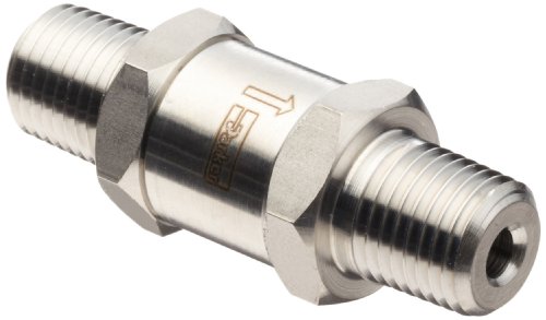 Parker F Series 316 Stainless Steel Inline Instrumentation Filter - 10 Micron, 1/2