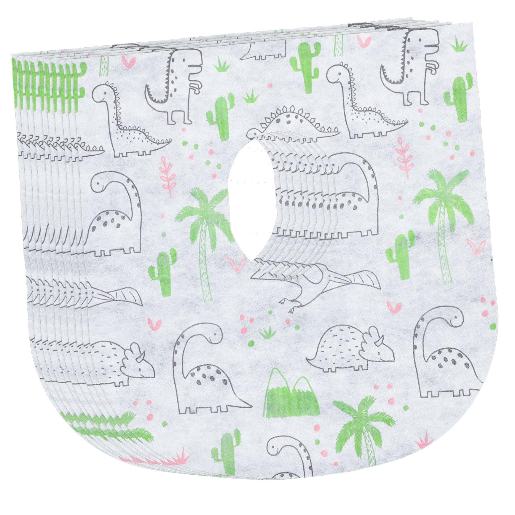 Toyvian 10-Pack Non-Woven Fabric Toilet Seat Covers - Soft, Disposable & Hygienic Bathroom Essentials for Home, Office & Travel Use