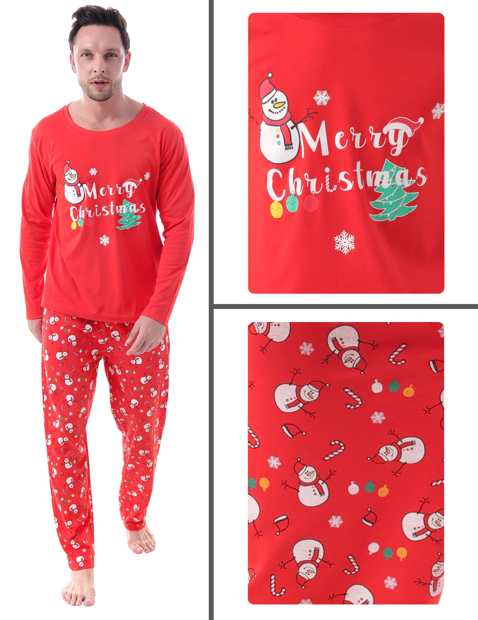 Family Matching Pajama Sets - Polar Bear Christmas Sleepwear for Family Photos