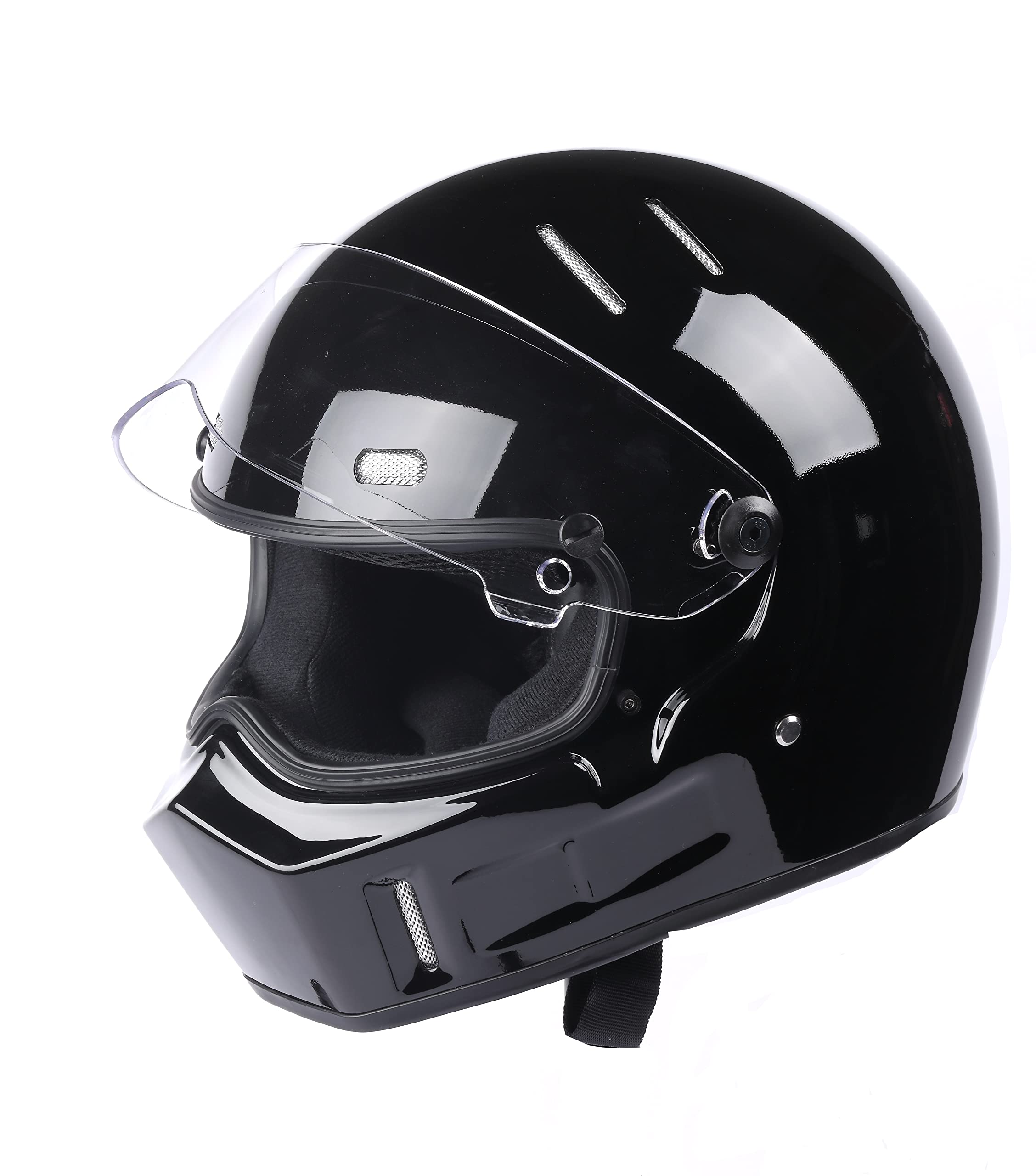 CRG Full-Face Motorcycle Helmet DOT Certified - Fiberglass Street Bike & Motocross Helmet XL Size - Perfect for Urban Commuting & Off-Road Racing